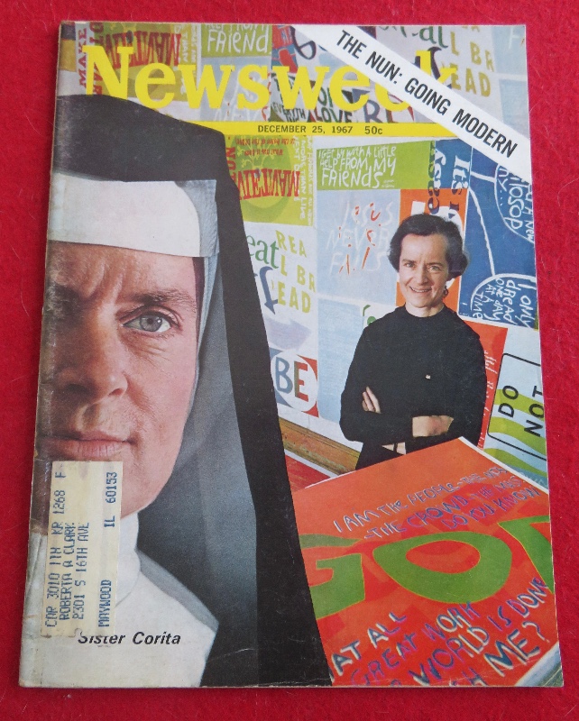 Newsweek Magazine December 25, 1967 The Nun: Going Modern