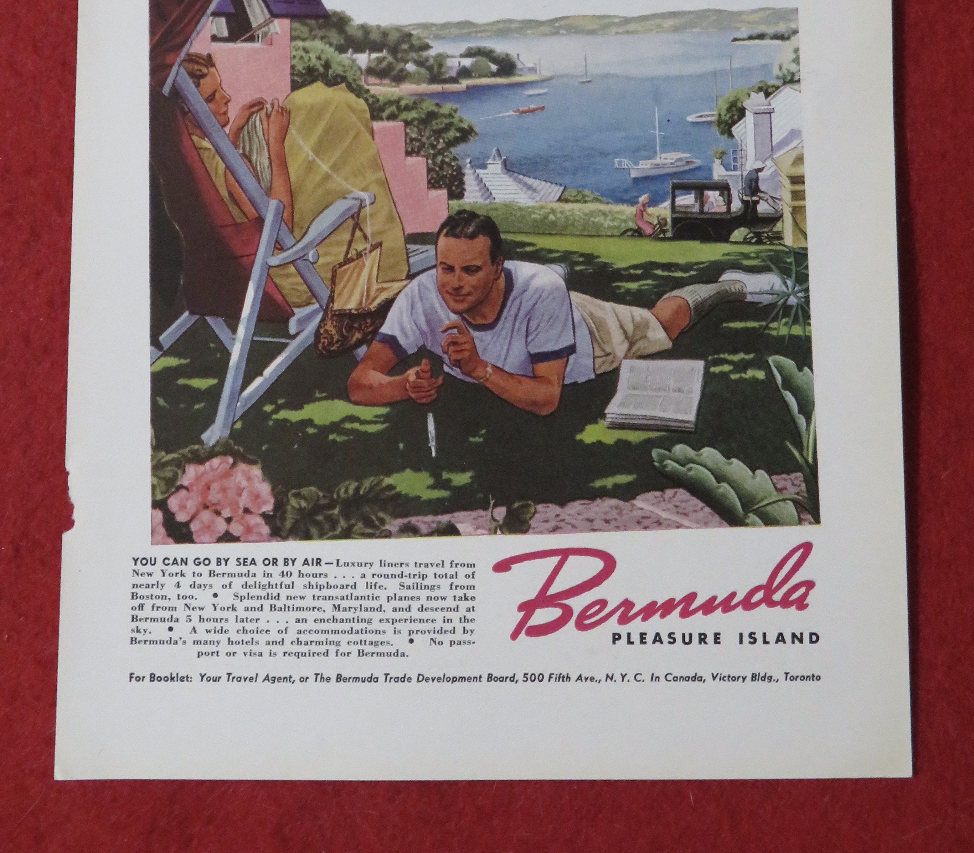 1939 Bermuda Pleasure Island with Short Cut To Arcady