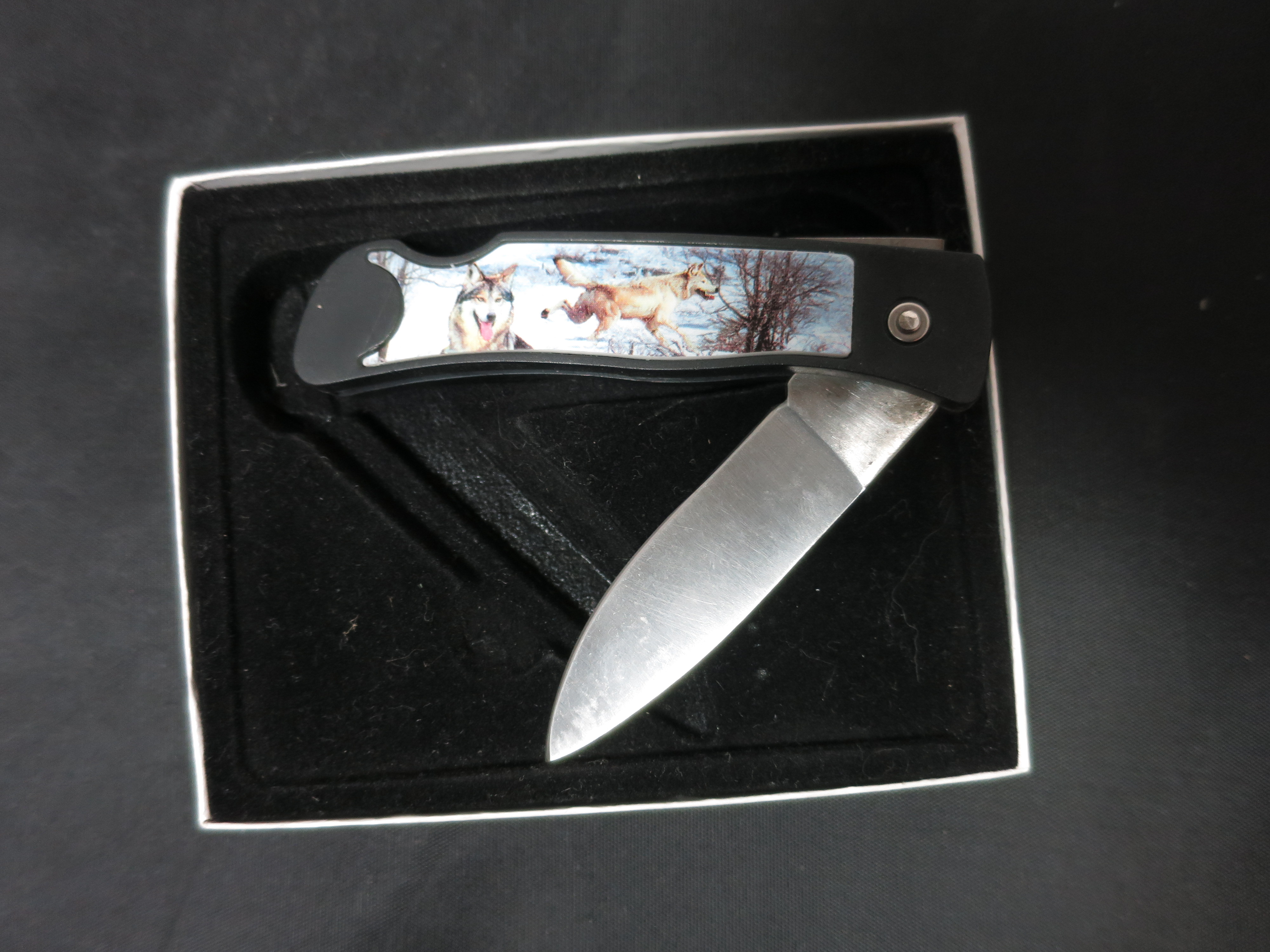 Wolfe Stainless Steel Blade Jack Knife Pocket Knife