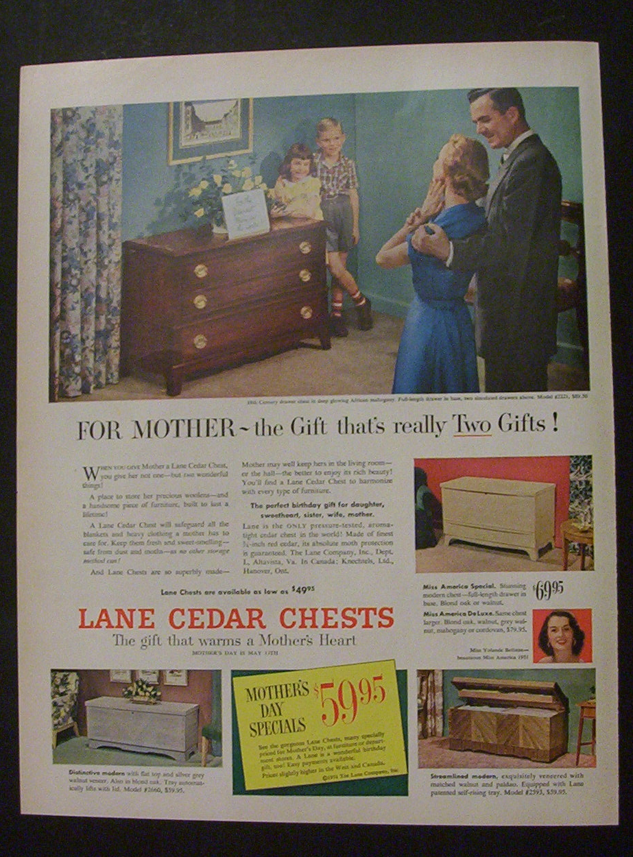 1951 Lane Cedar Chests