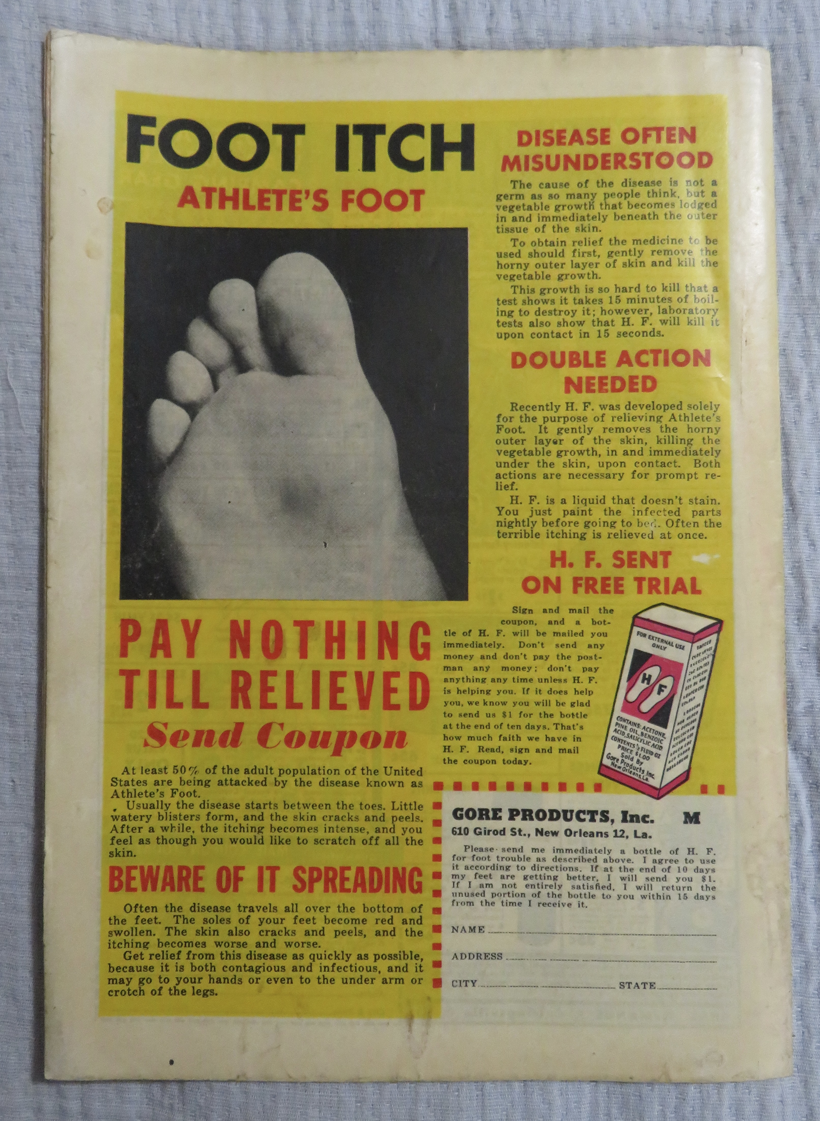 Crime Exposed Comic August 1951 Death Of Duke Simms