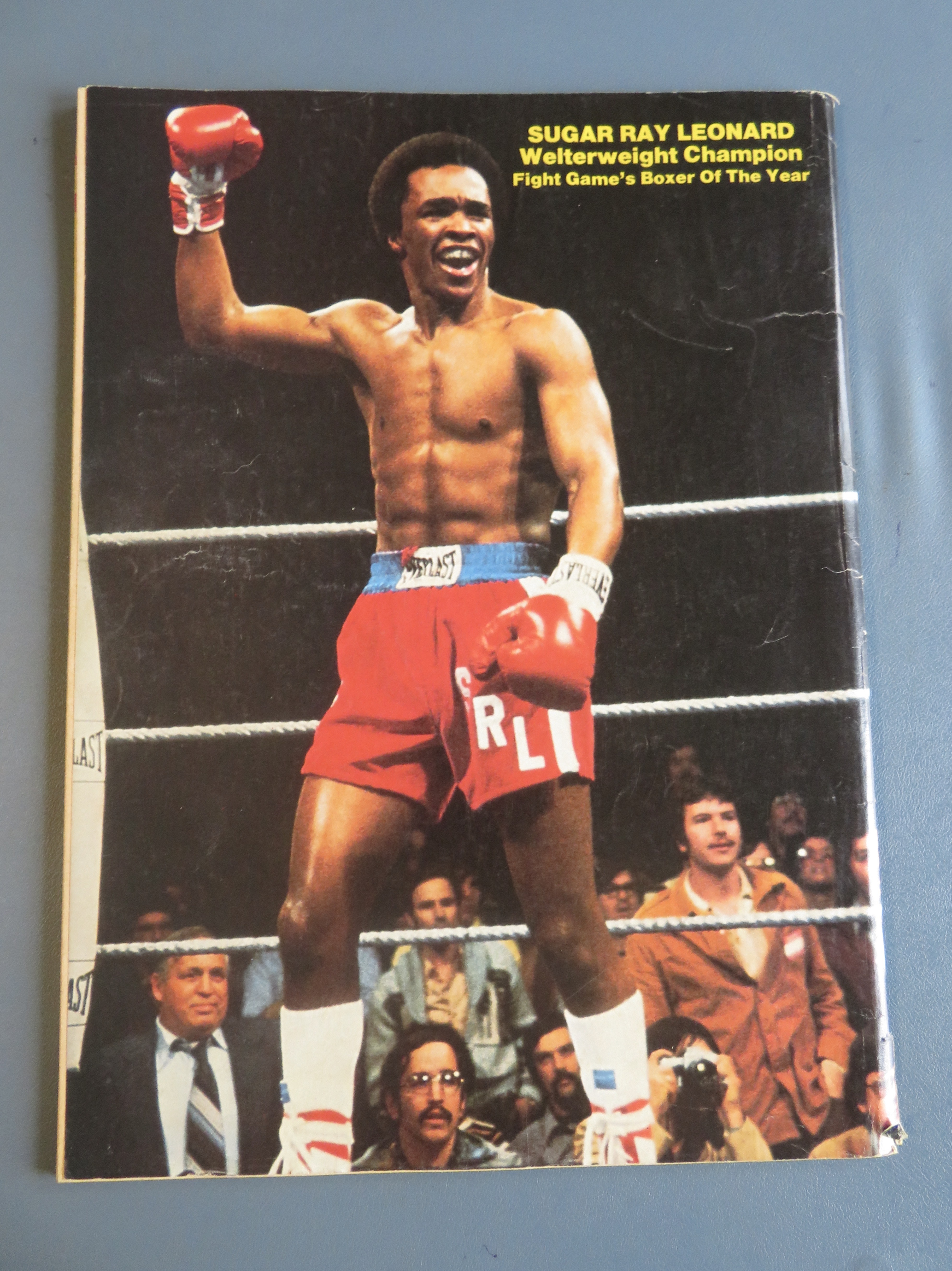 Fight Game Magazine May 1982 Cooney Holmes War