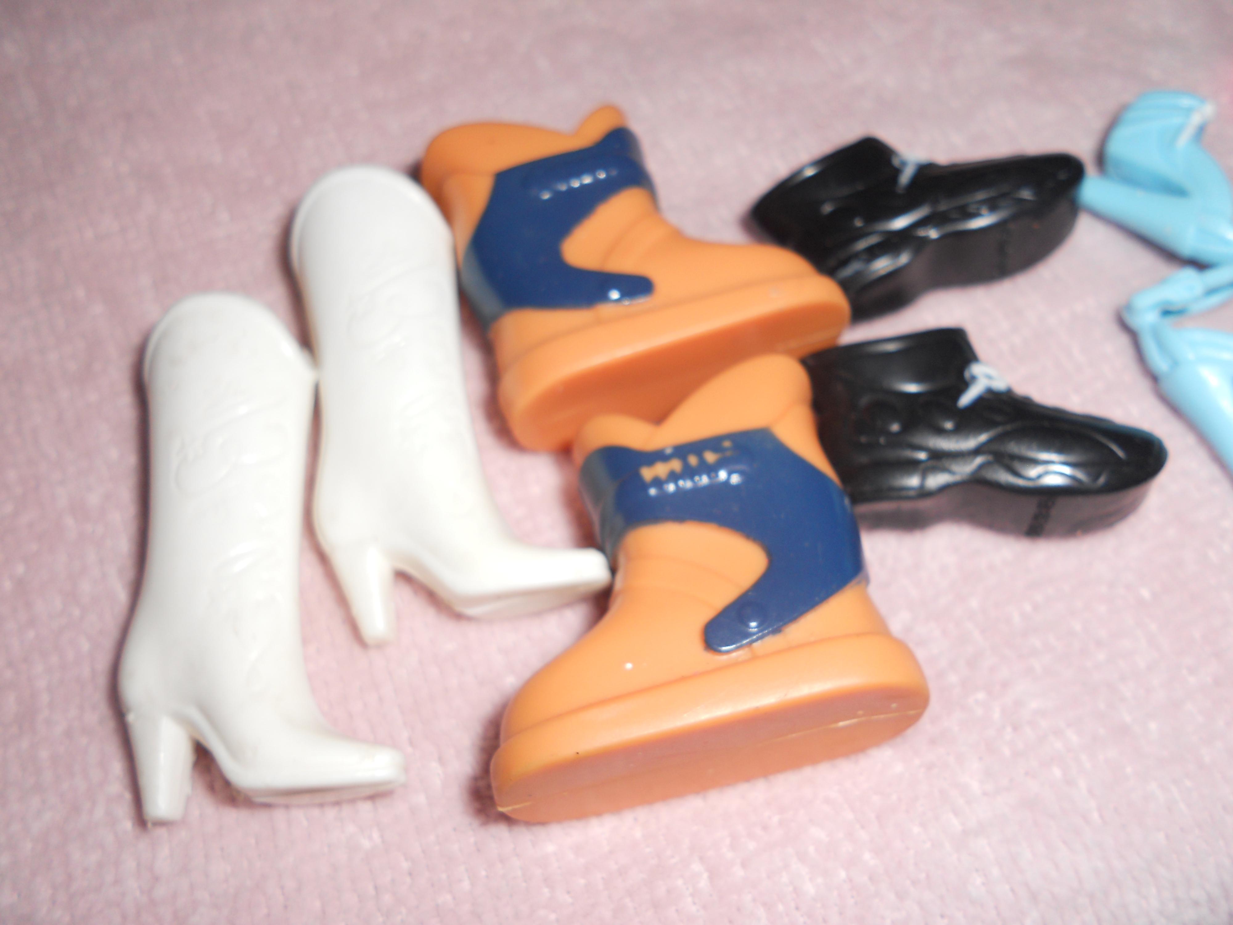 Barbie Doll Shoes Lot of 5 Pair