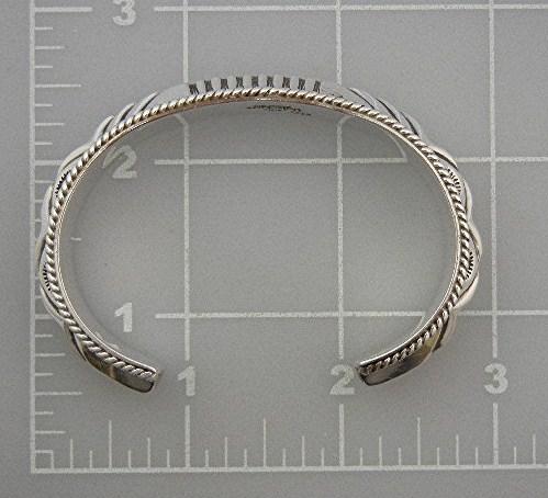 ARTIE YELLOWHORSE Sterling Silver Bracelet
