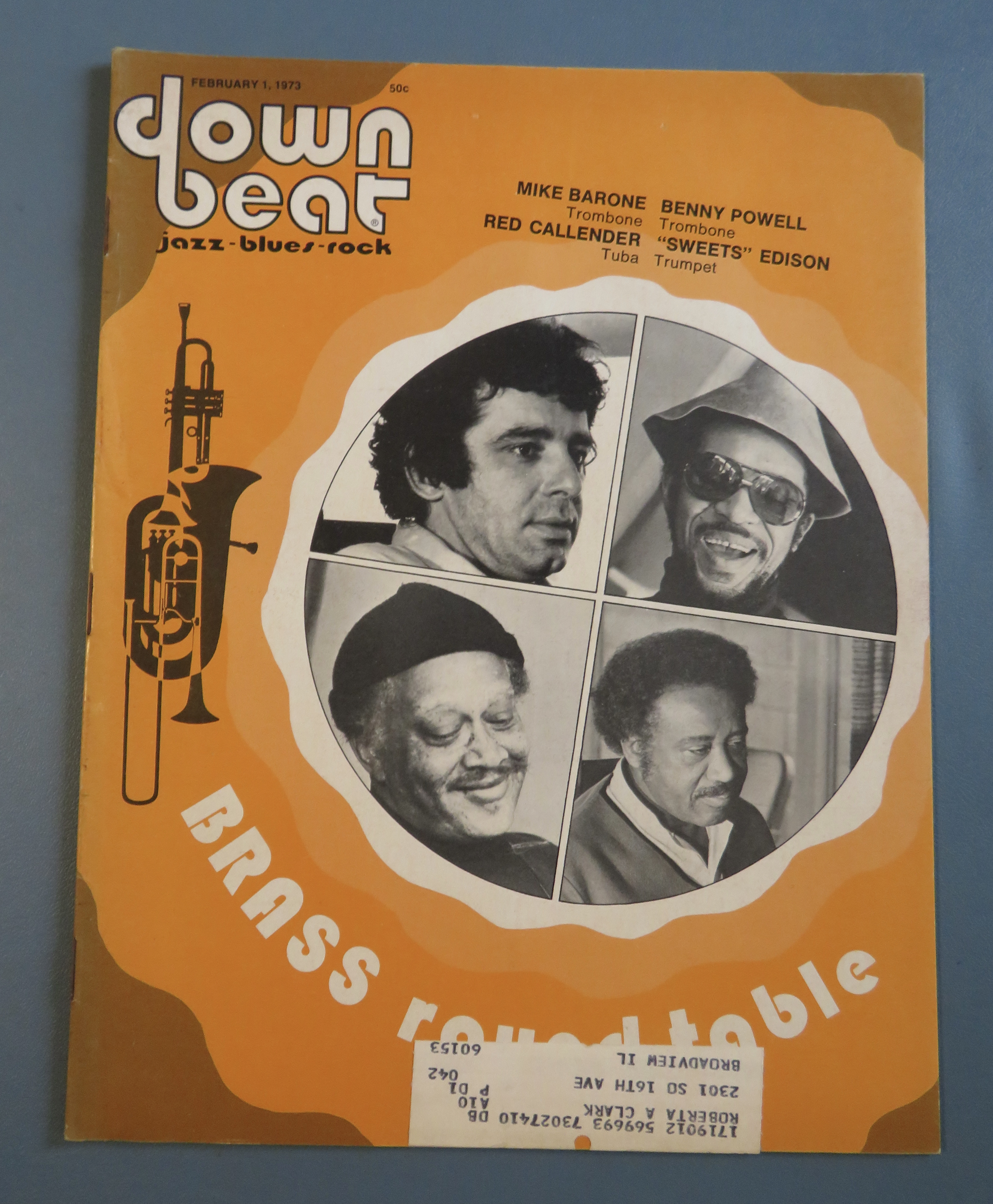 Downbeat Magazine February 1, 1973