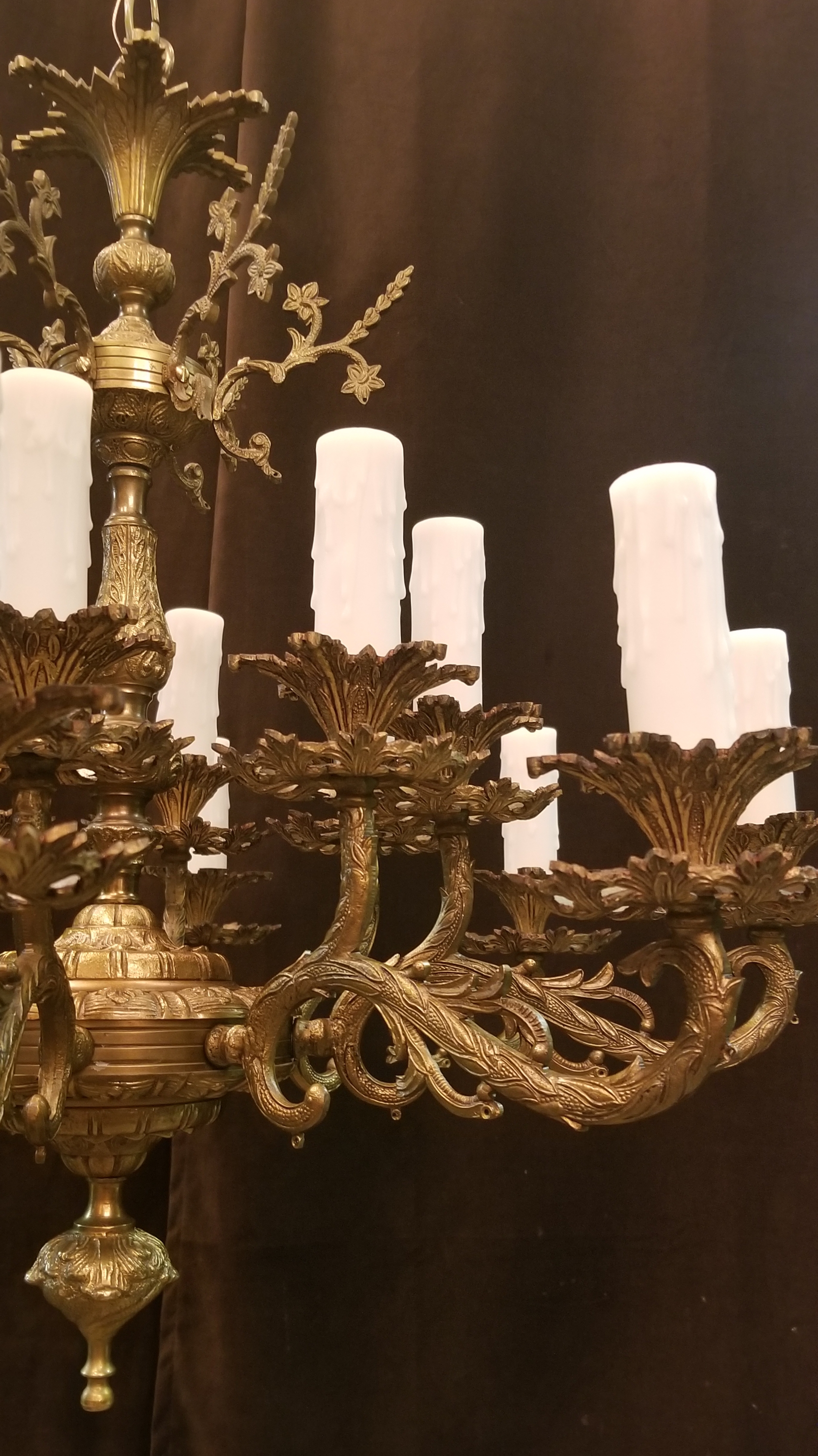 BRASS high quality CHANDELER