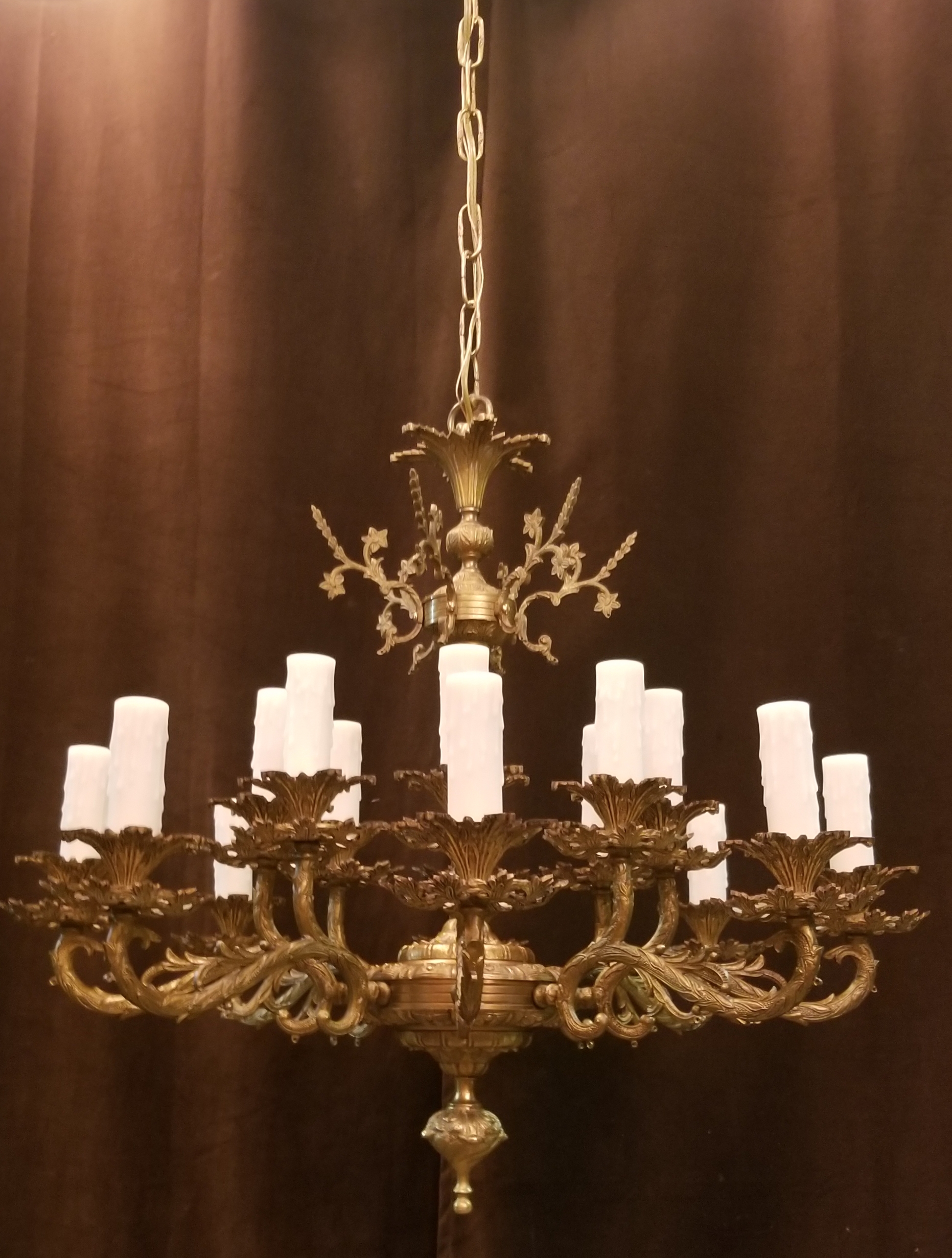 BRASS high quality CHANDELER