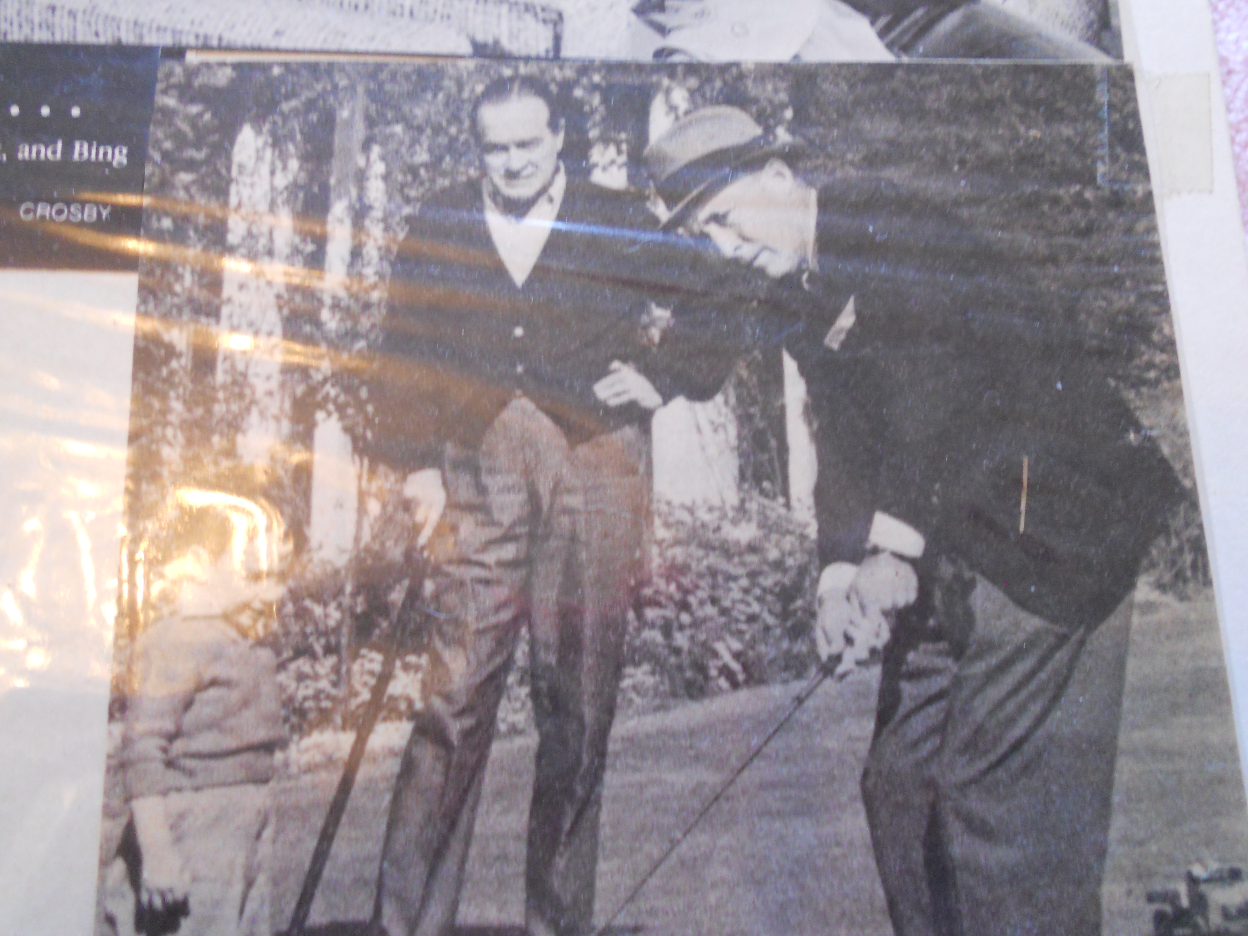 Bing Crosby Collage of Pictures