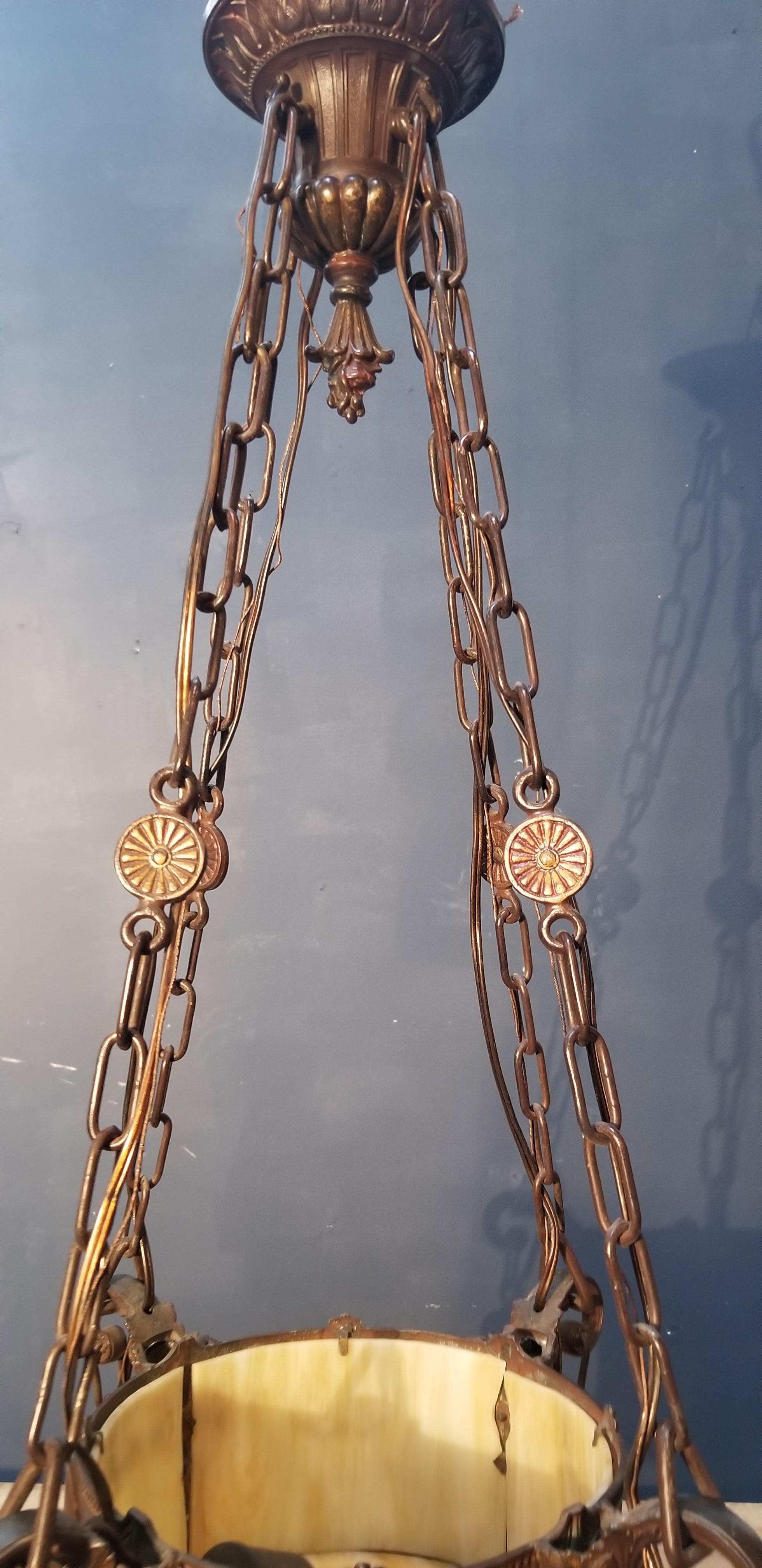 Arts and Crafts pendant light
