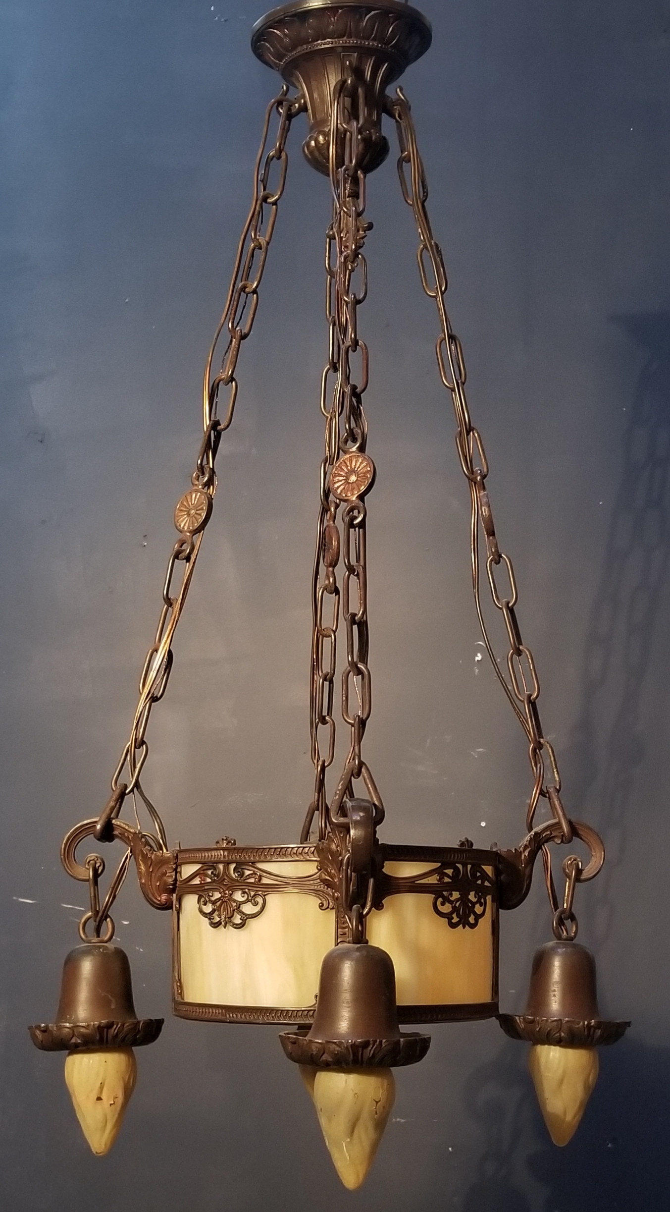 Arts and Crafts pendant light