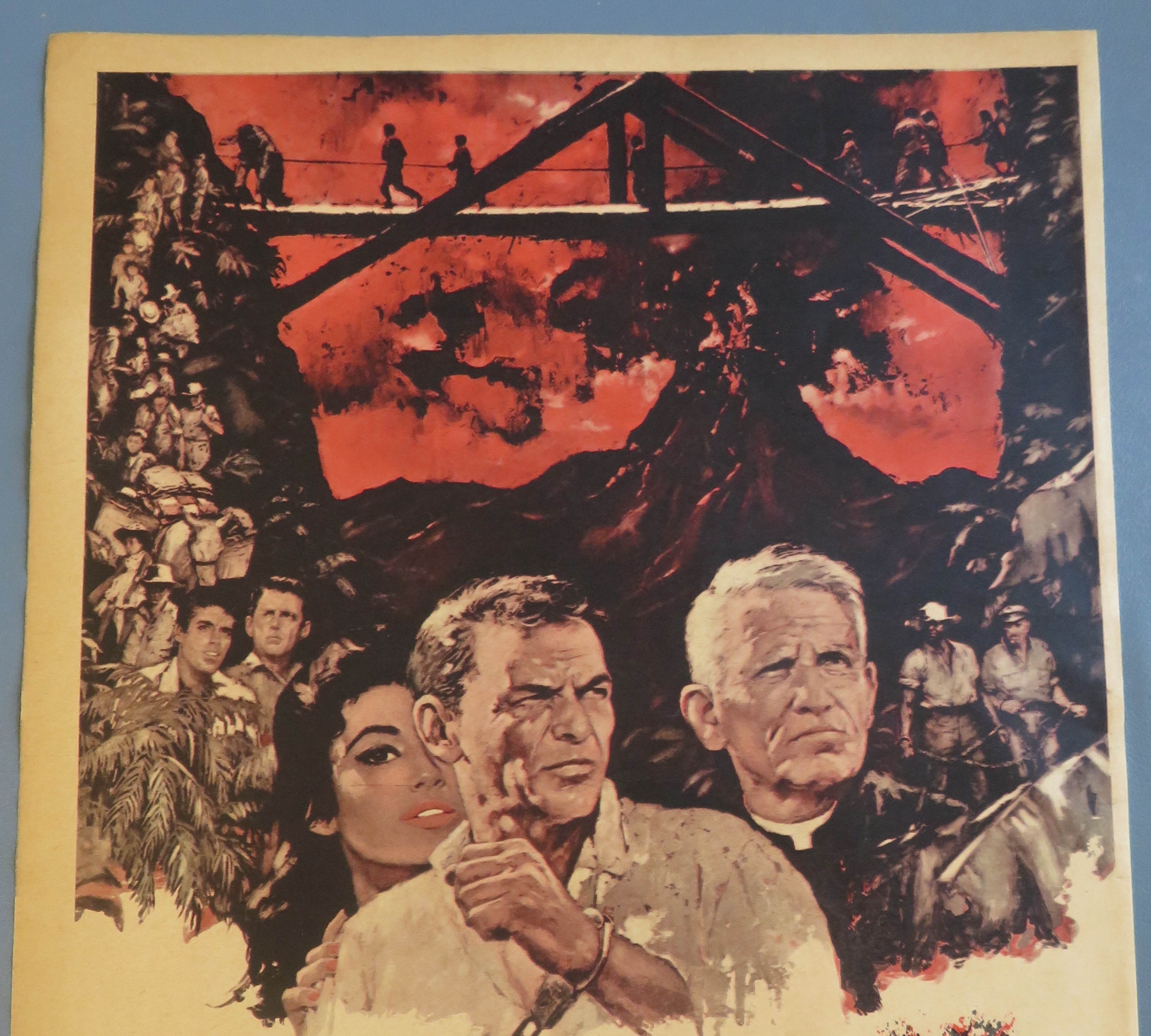 1961 The Devil At 4 O' Clock with S. Tracy & F. Sinatra