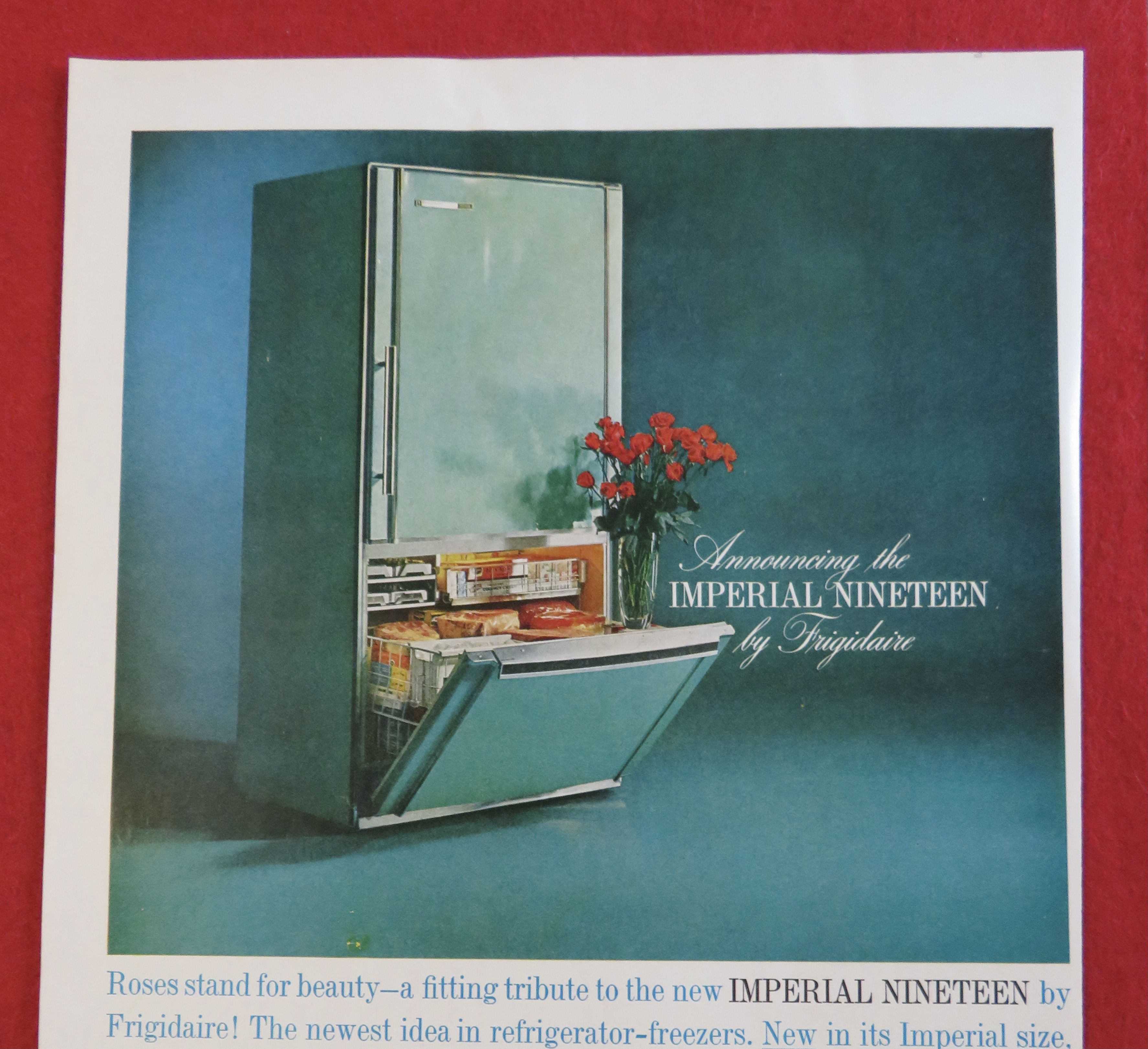 1963 Frigidaire with the Imperial Nineteen Frigidaire