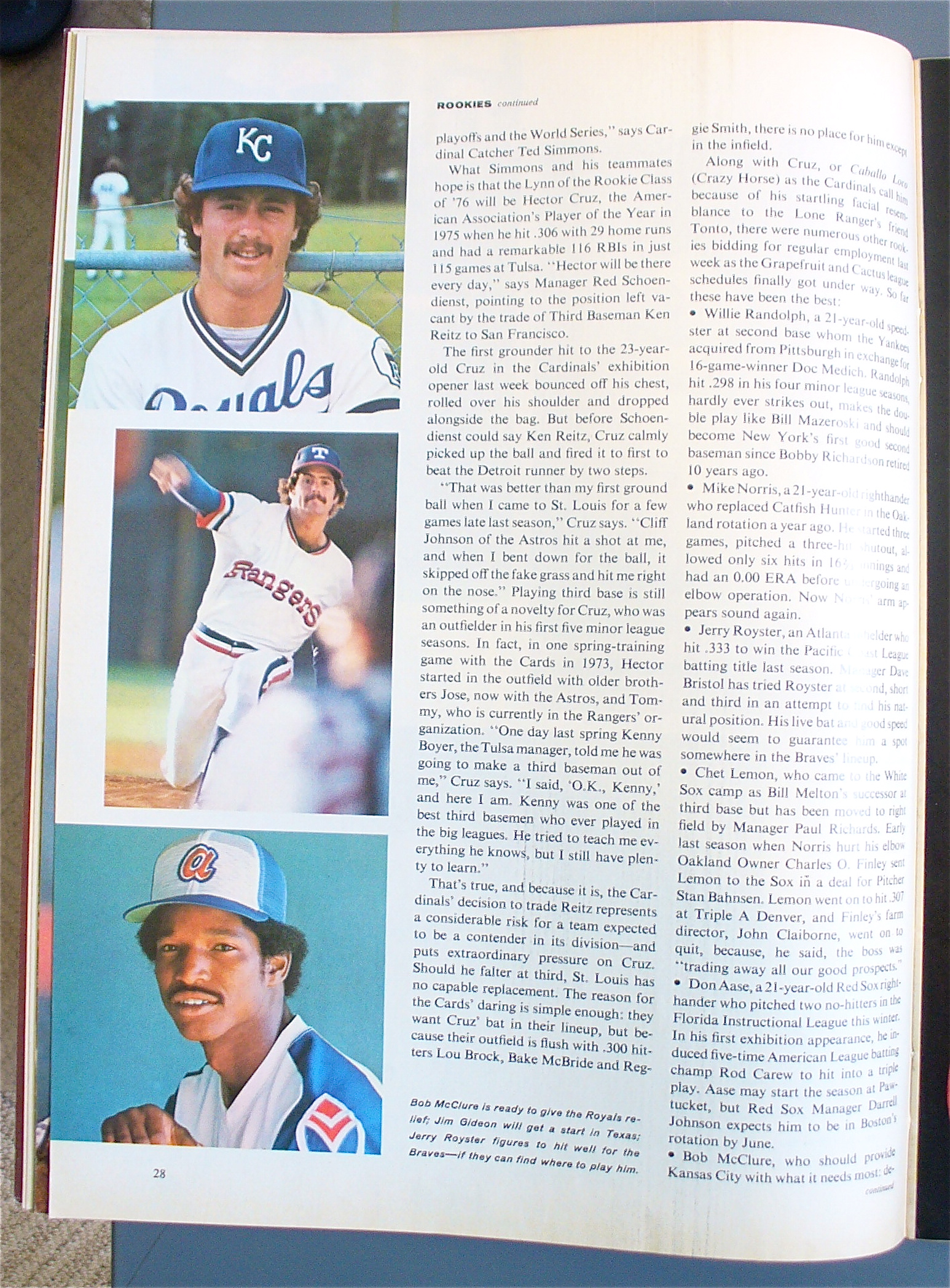 Sports Illustrated April 5, 1976 Scott May