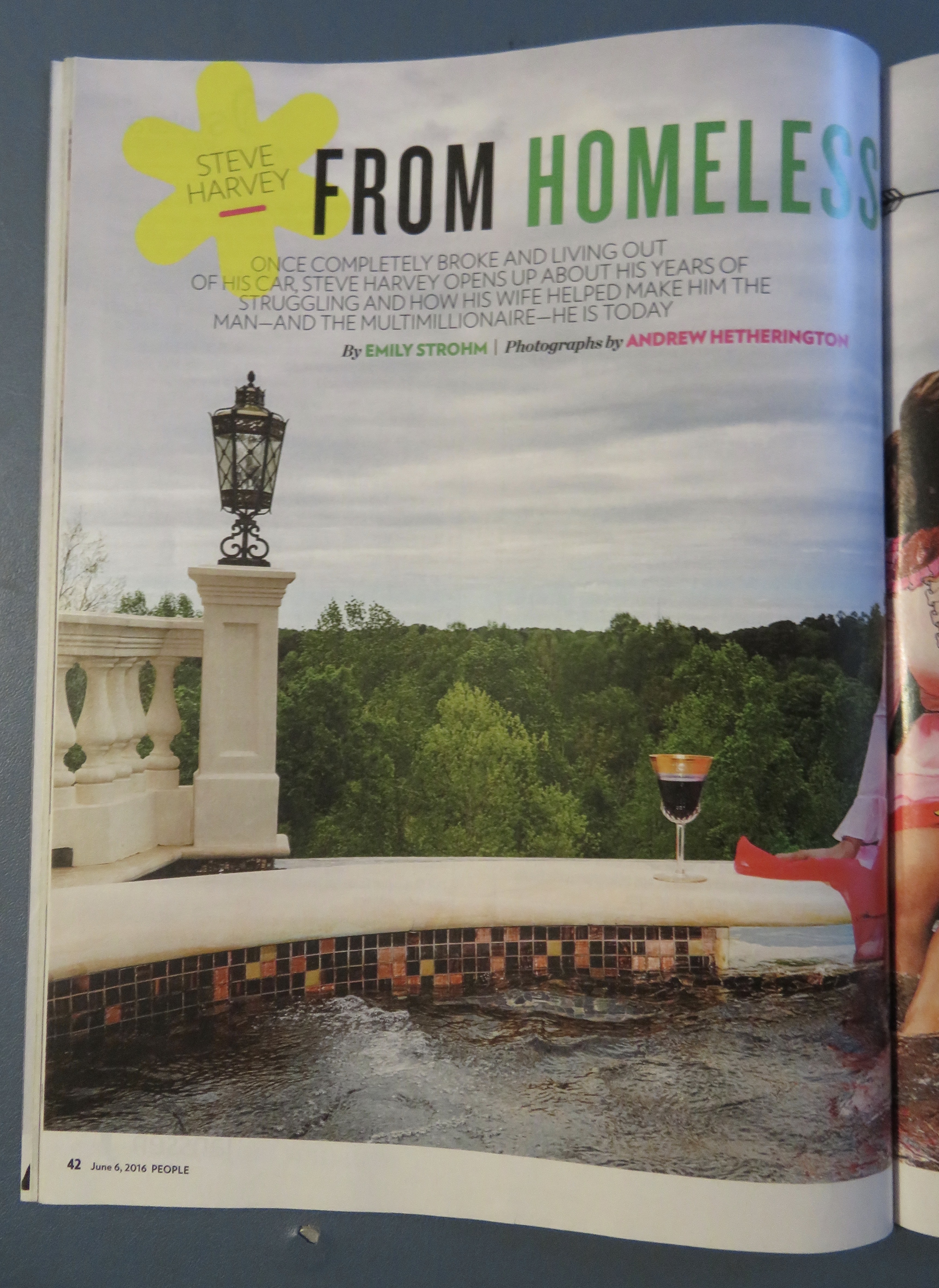 People Magazine June 6, 2016 Steve Harvey