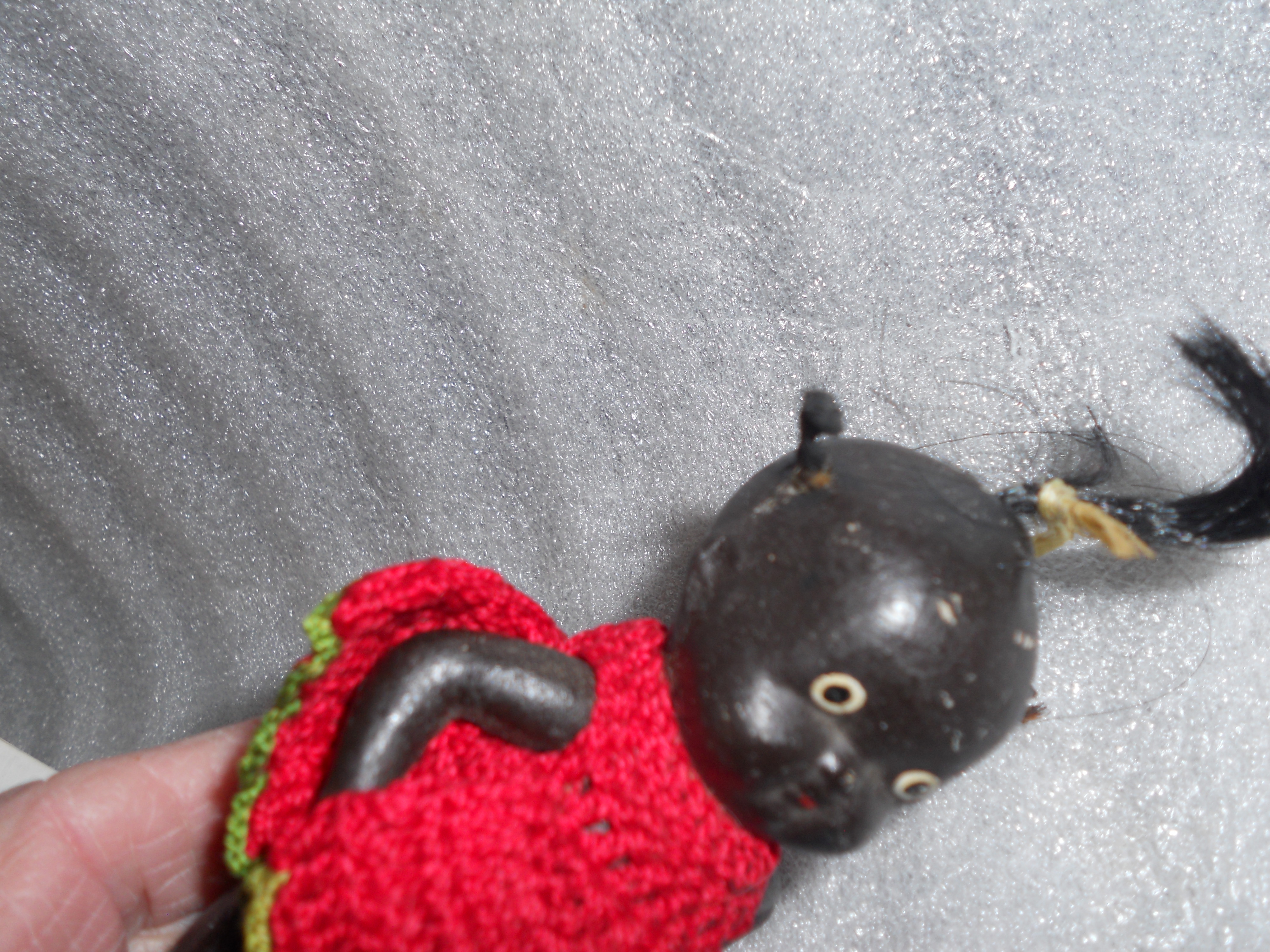 Bisque Doll, African American Jointed, Japan