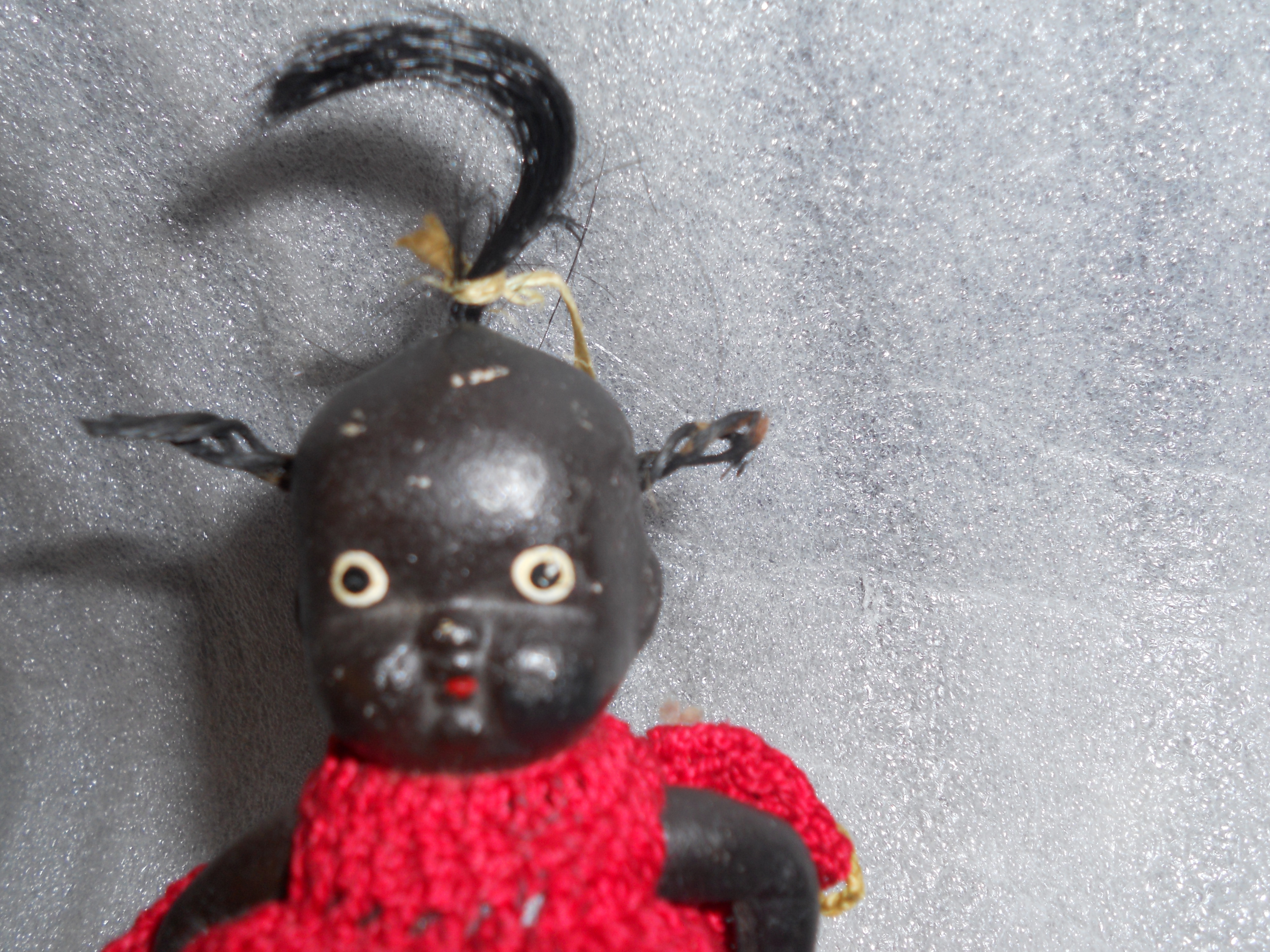 Bisque Doll, African American Jointed, Japan