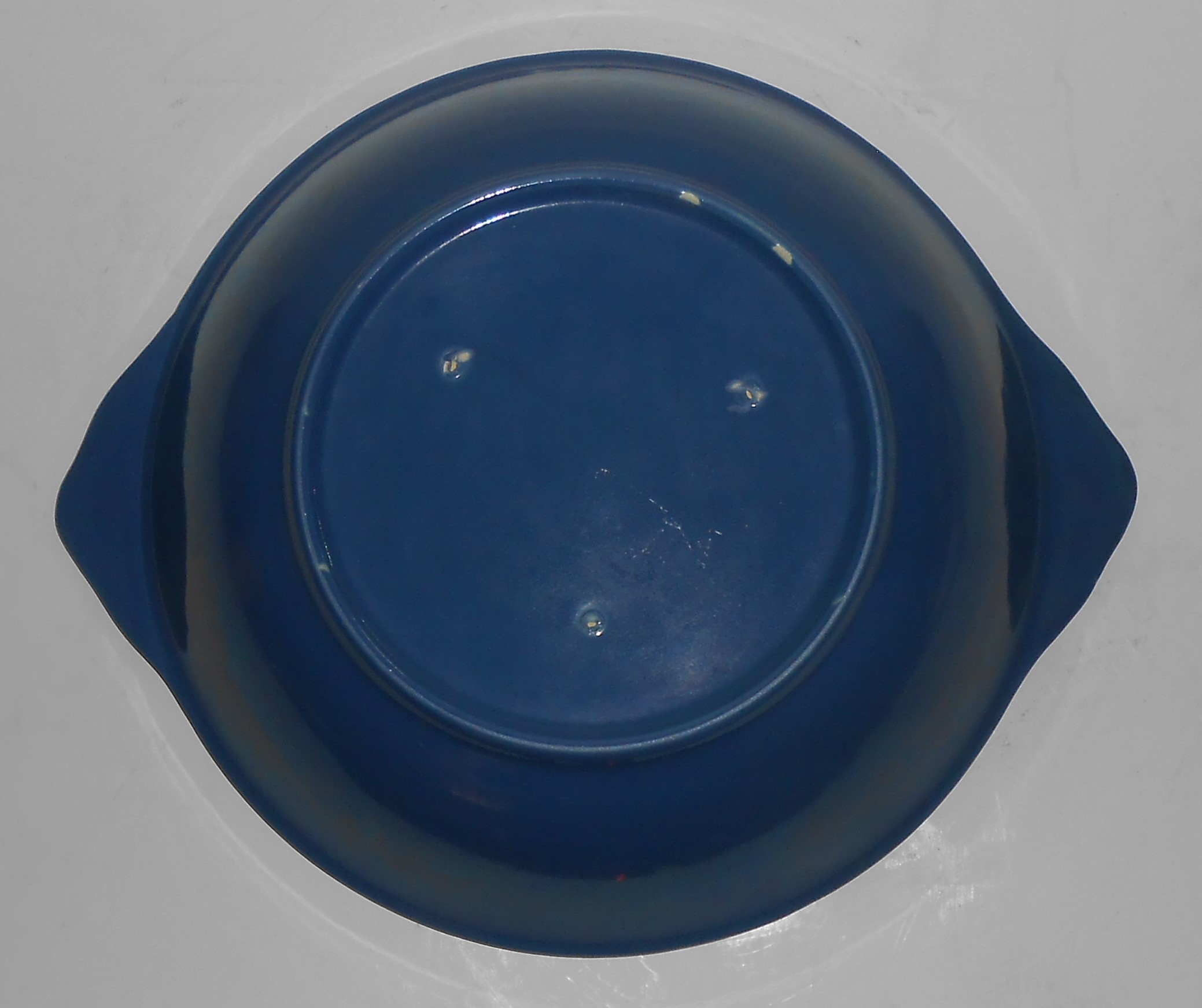Coors Pottery Rosebud Early Blue Vegetable Bowl #2