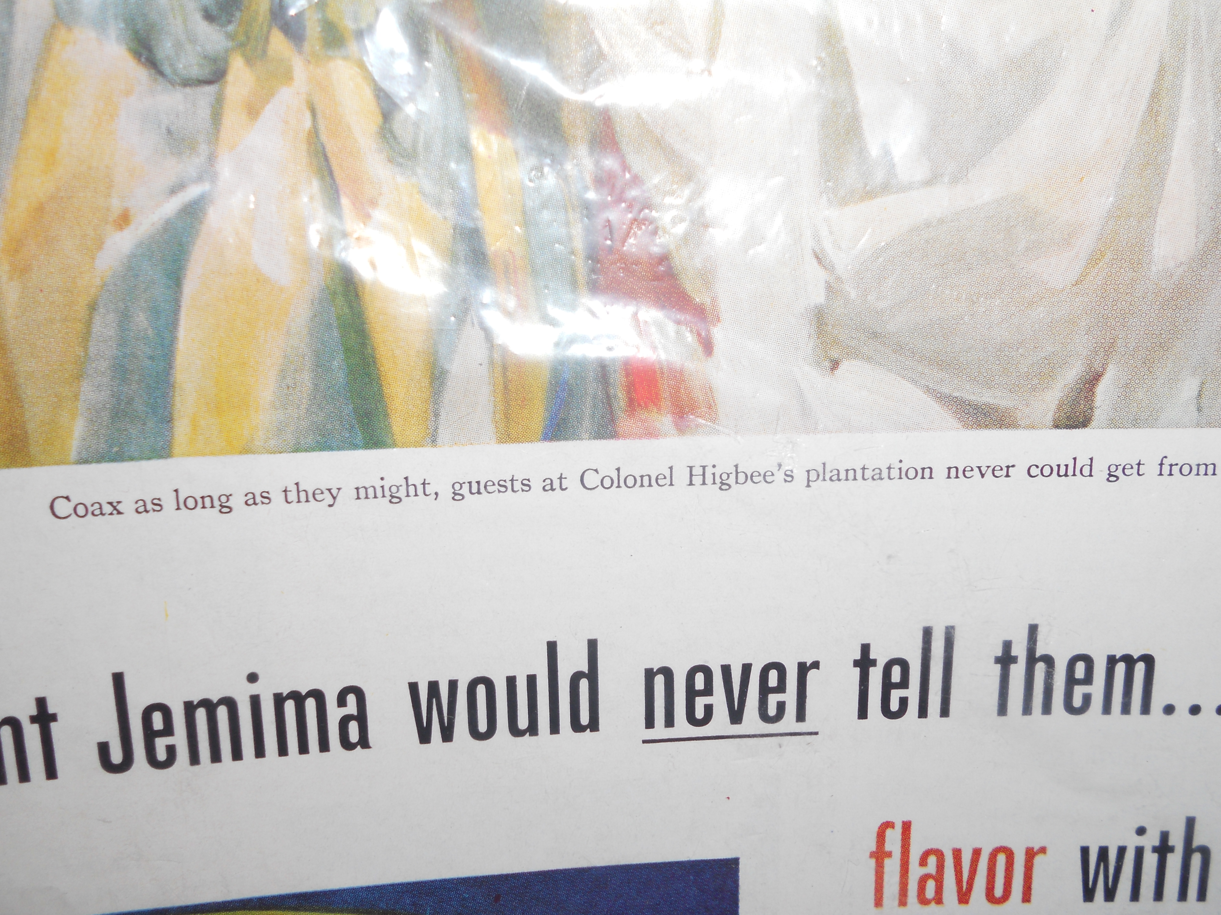 Aunt Jemima Pancake Advertising
