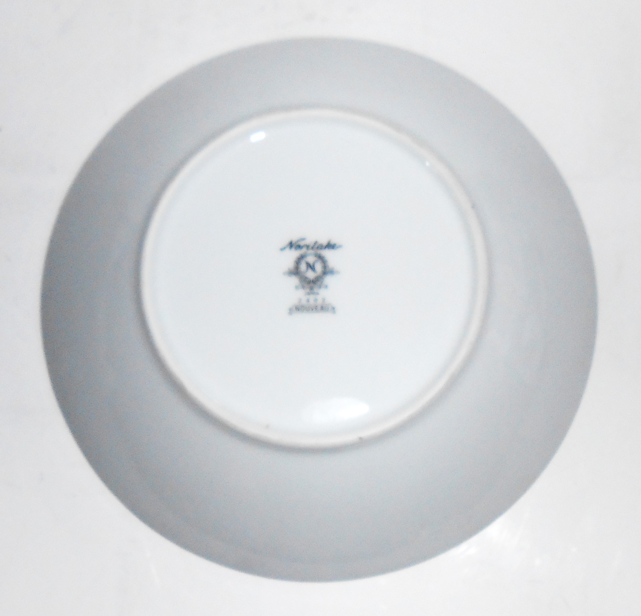 Noritake China Porcelain Nouveau Floral w/Platinum Coup