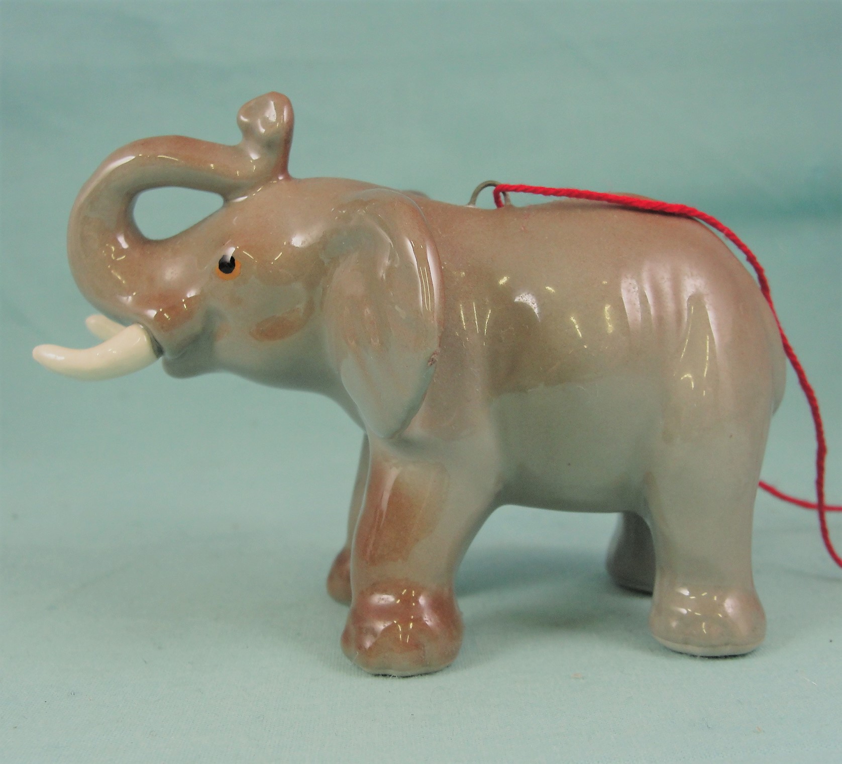 Loza Pottery Elephant Ornament