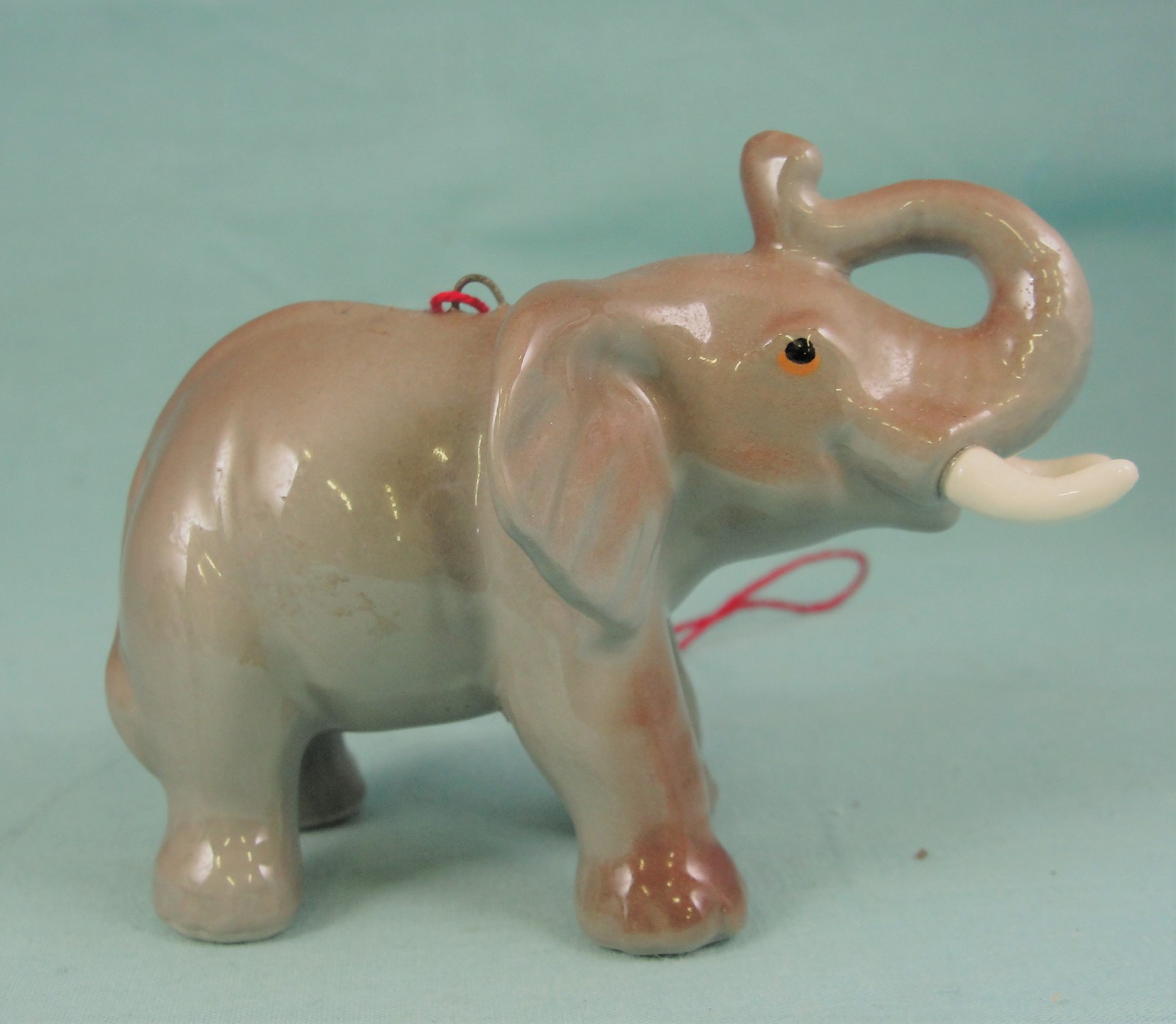 Loza Pottery Elephant Ornament