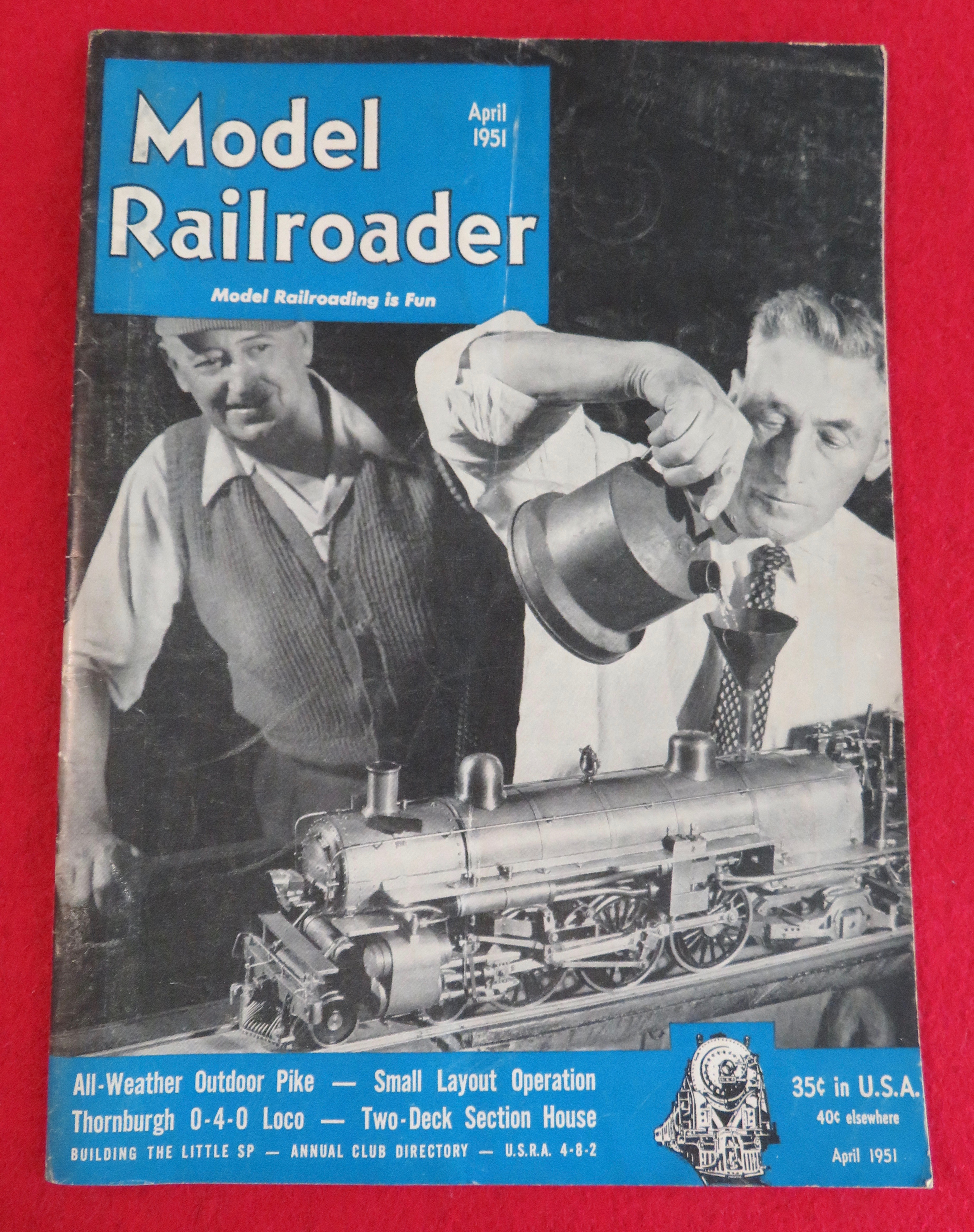 Model Railroader Magazine April 1951