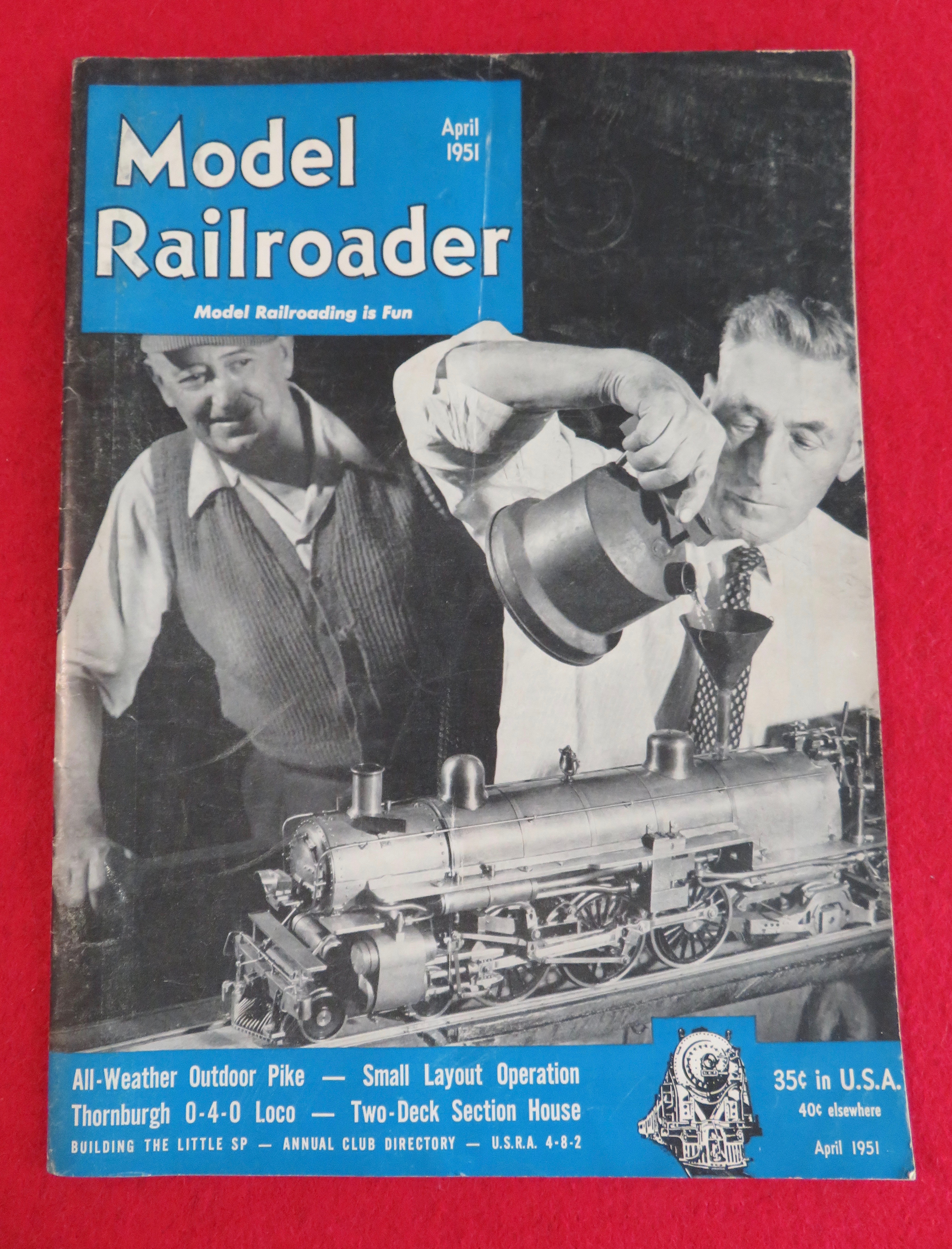 Model Railroader Magazine April 1951