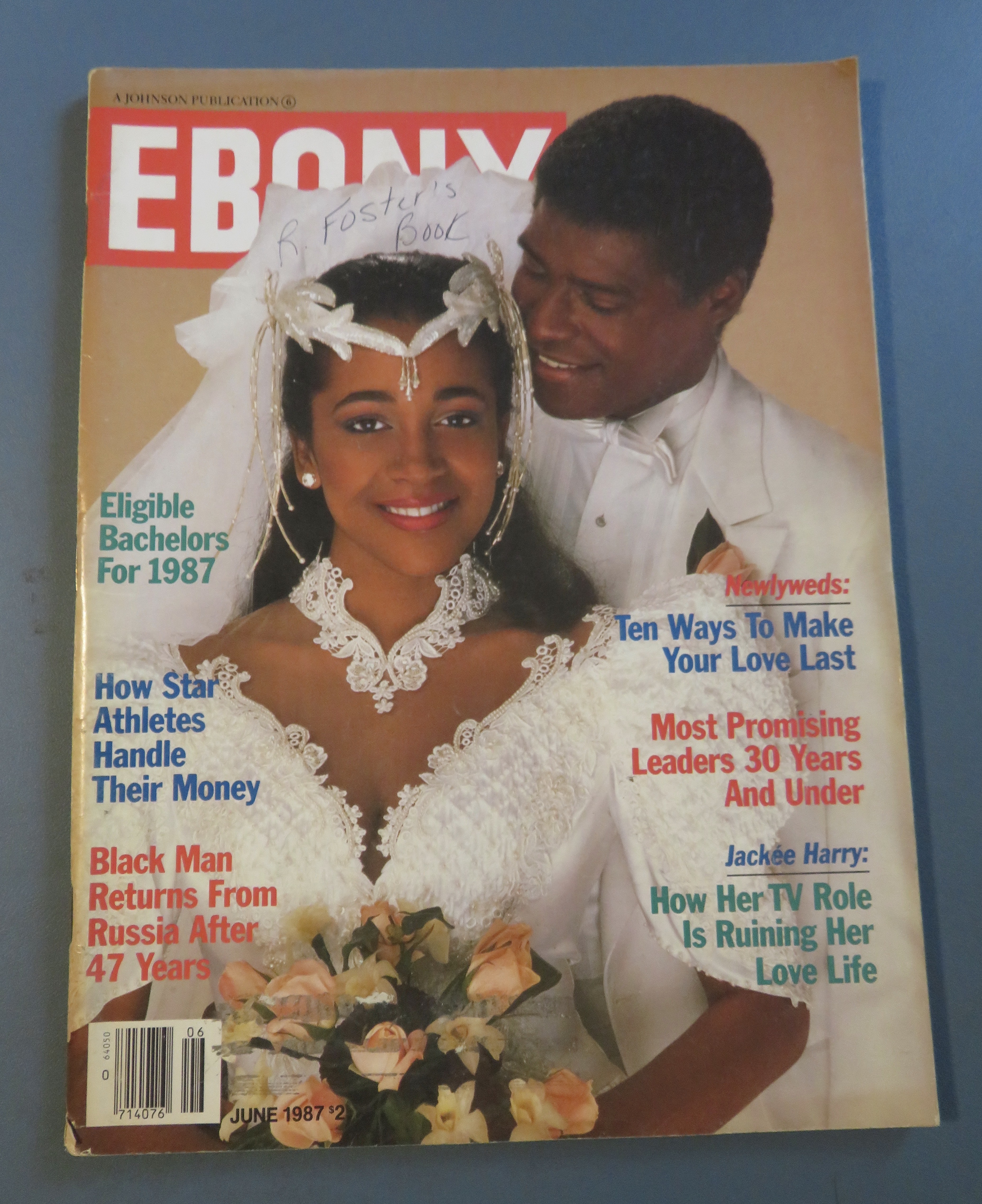 Ebony Magazine June 1987 Jackee Harry & Newlyweds