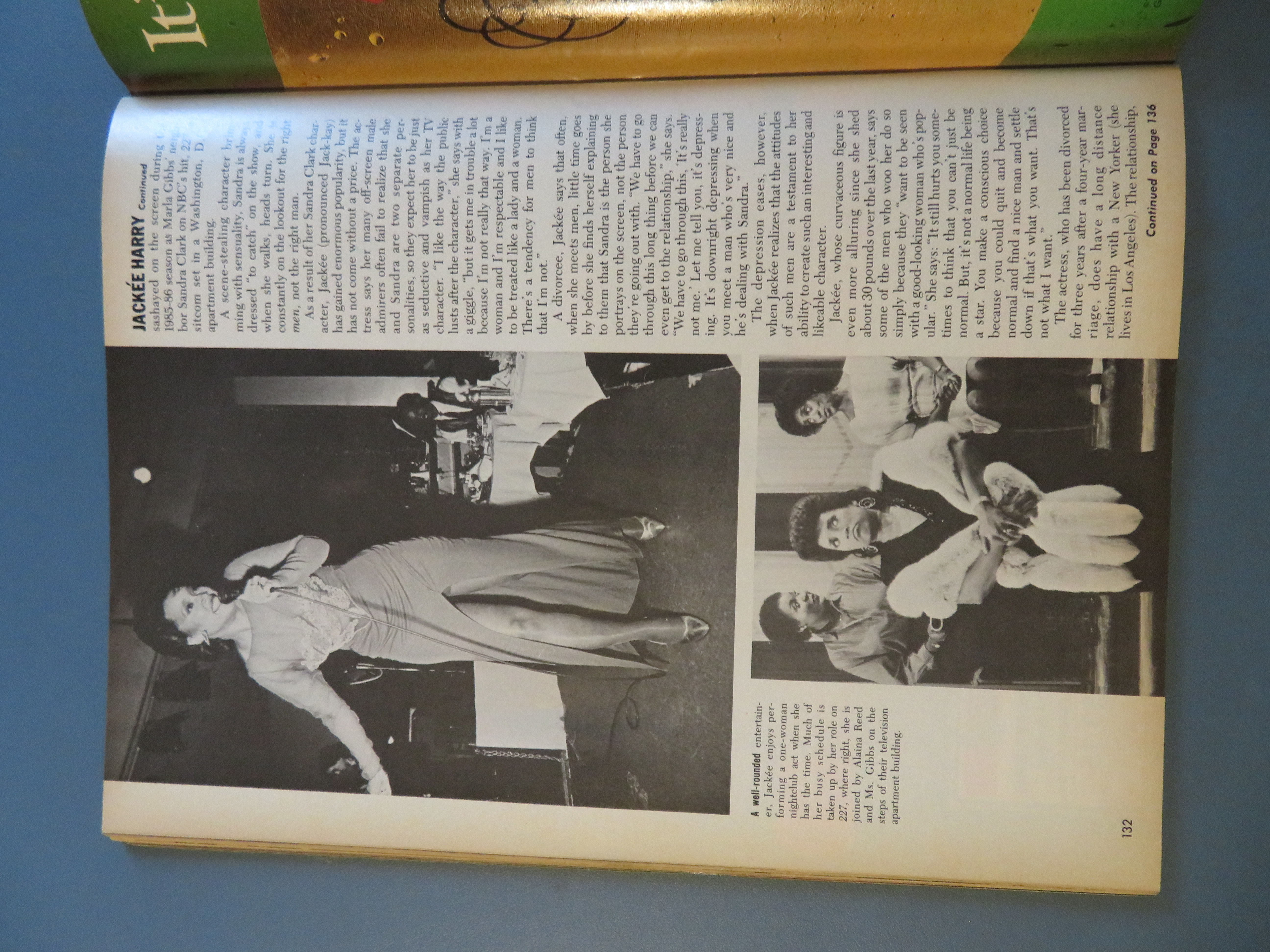 Ebony Magazine June 1987 Jackee Harry & Newlyweds