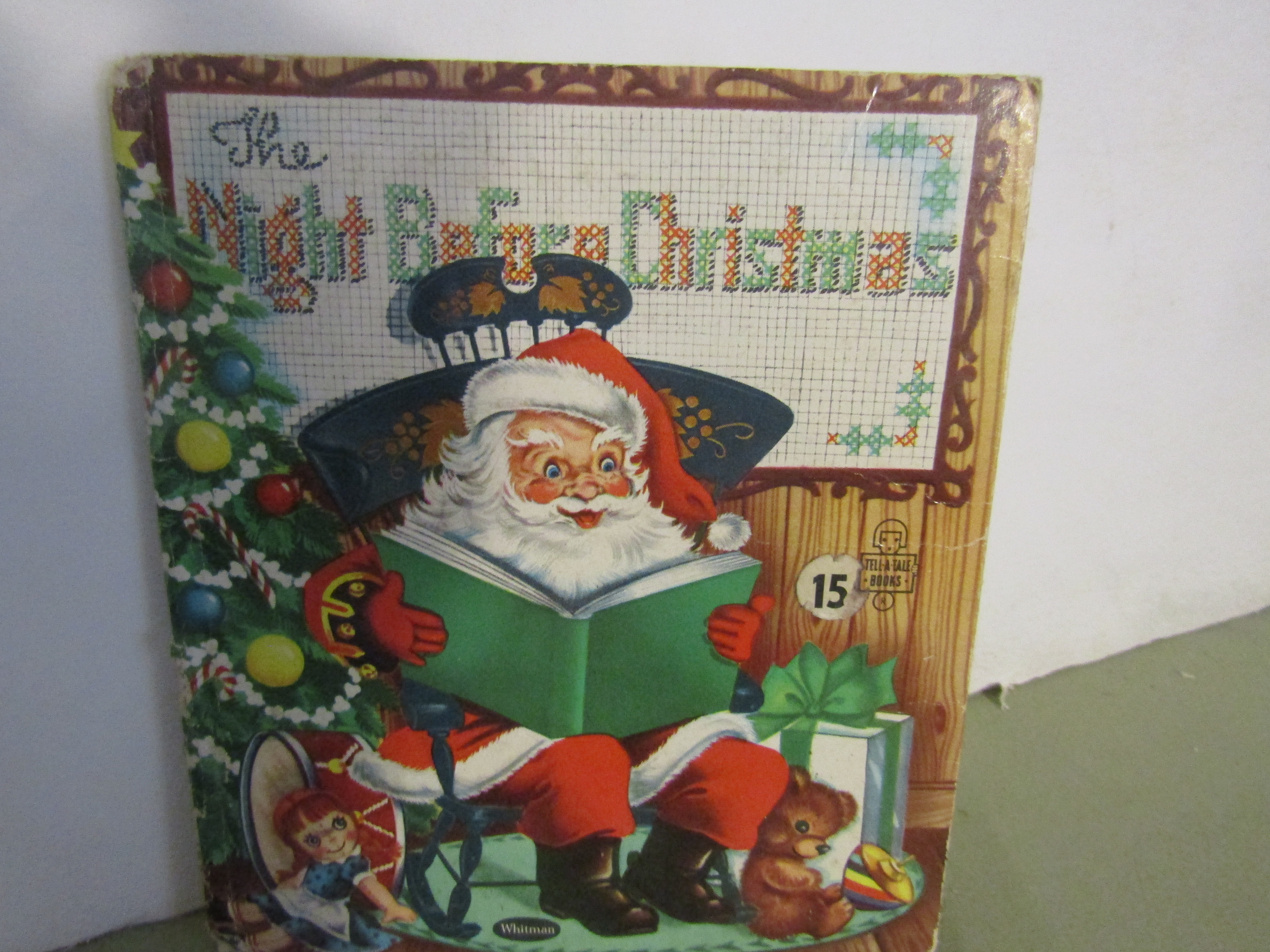 Whitman Tell-A-Tale Book Night Before Christmas