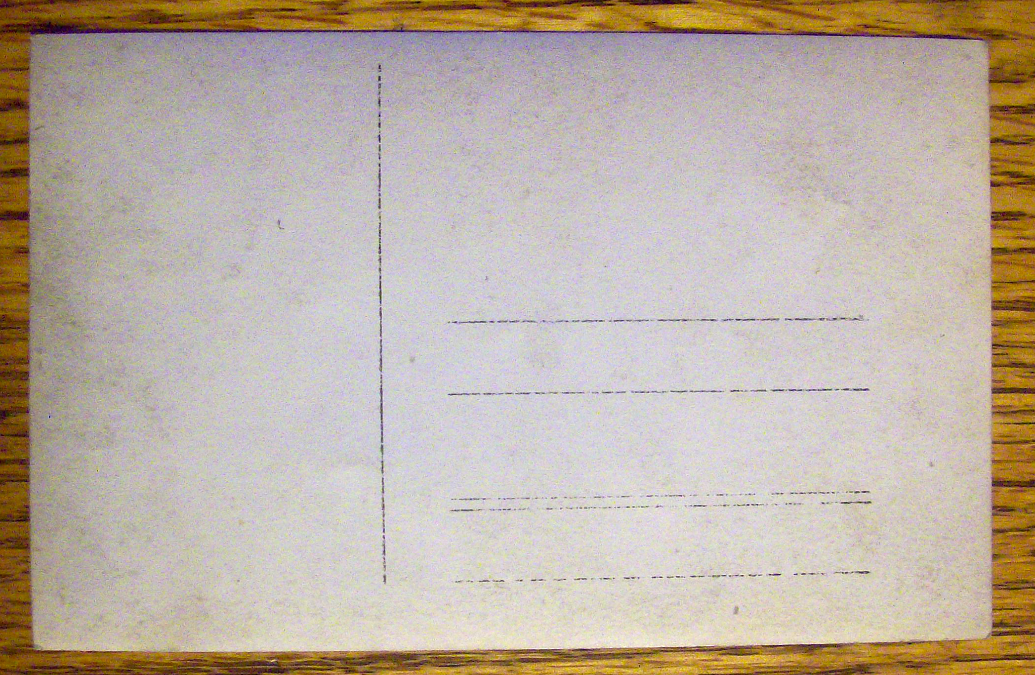 Military Man Posing Postcard