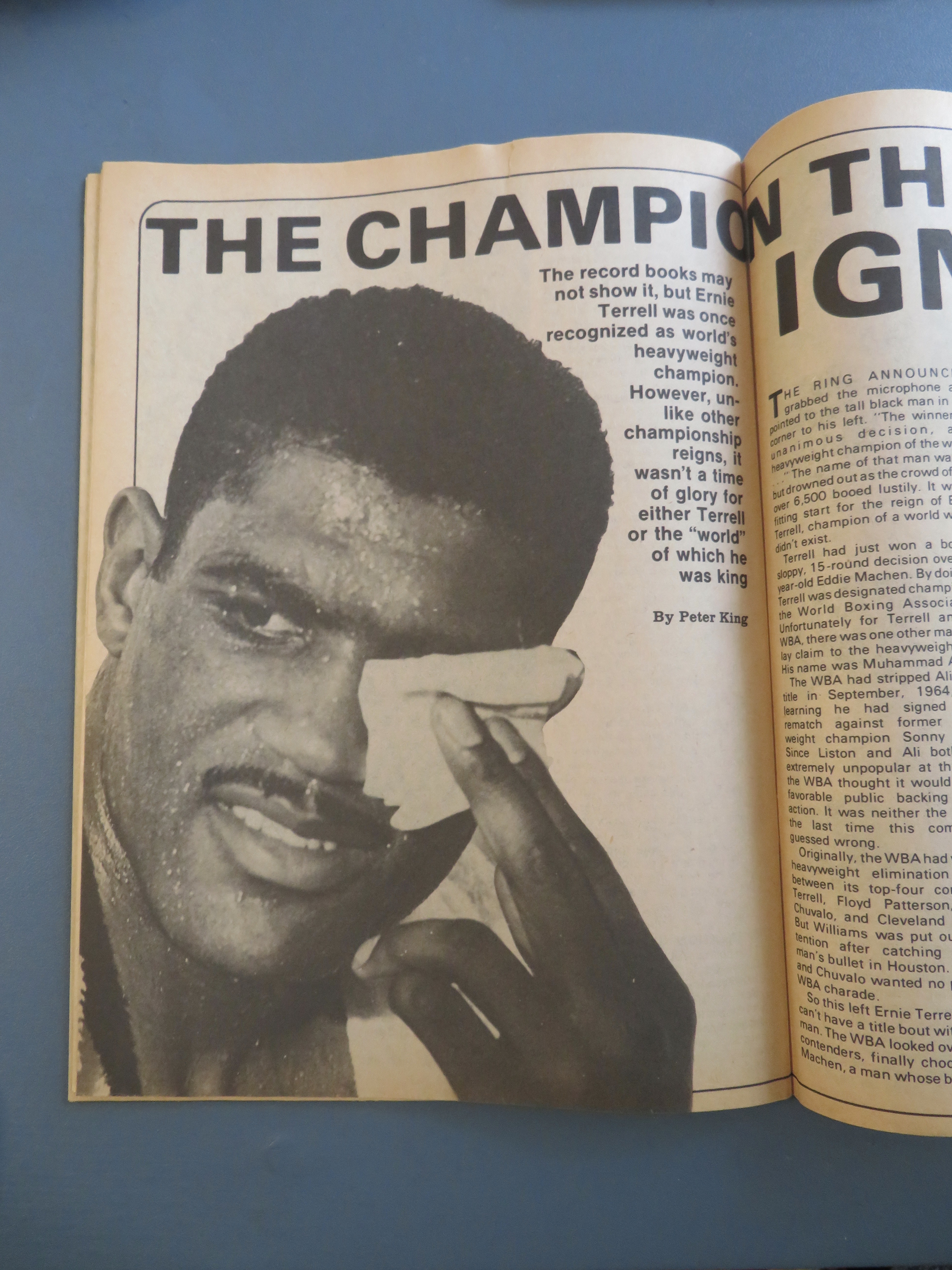 Big Book Of Boxing Magazine November 1978 Ali/Spinks