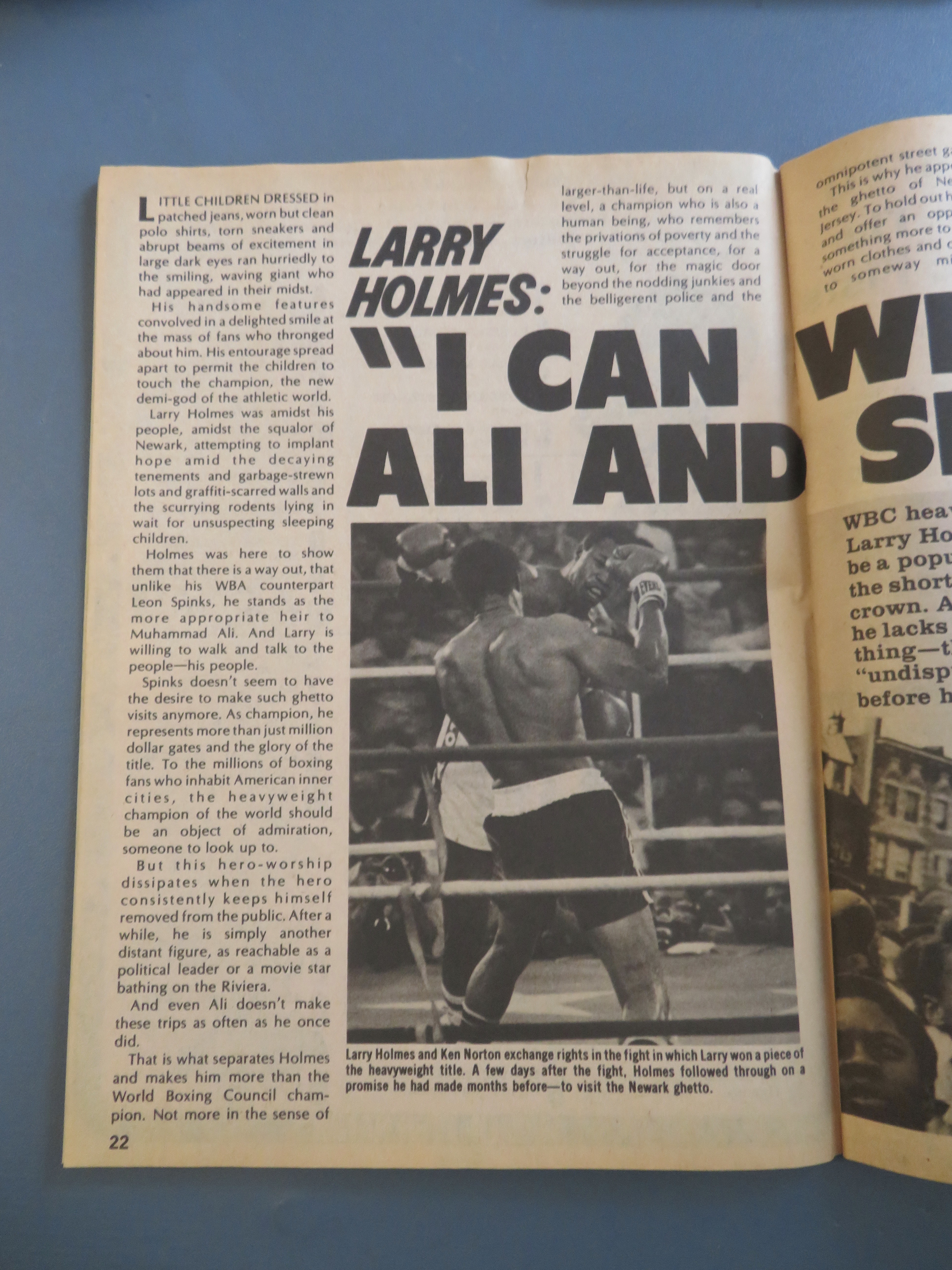 Big Book Of Boxing Magazine November 1978 Ali/Spinks