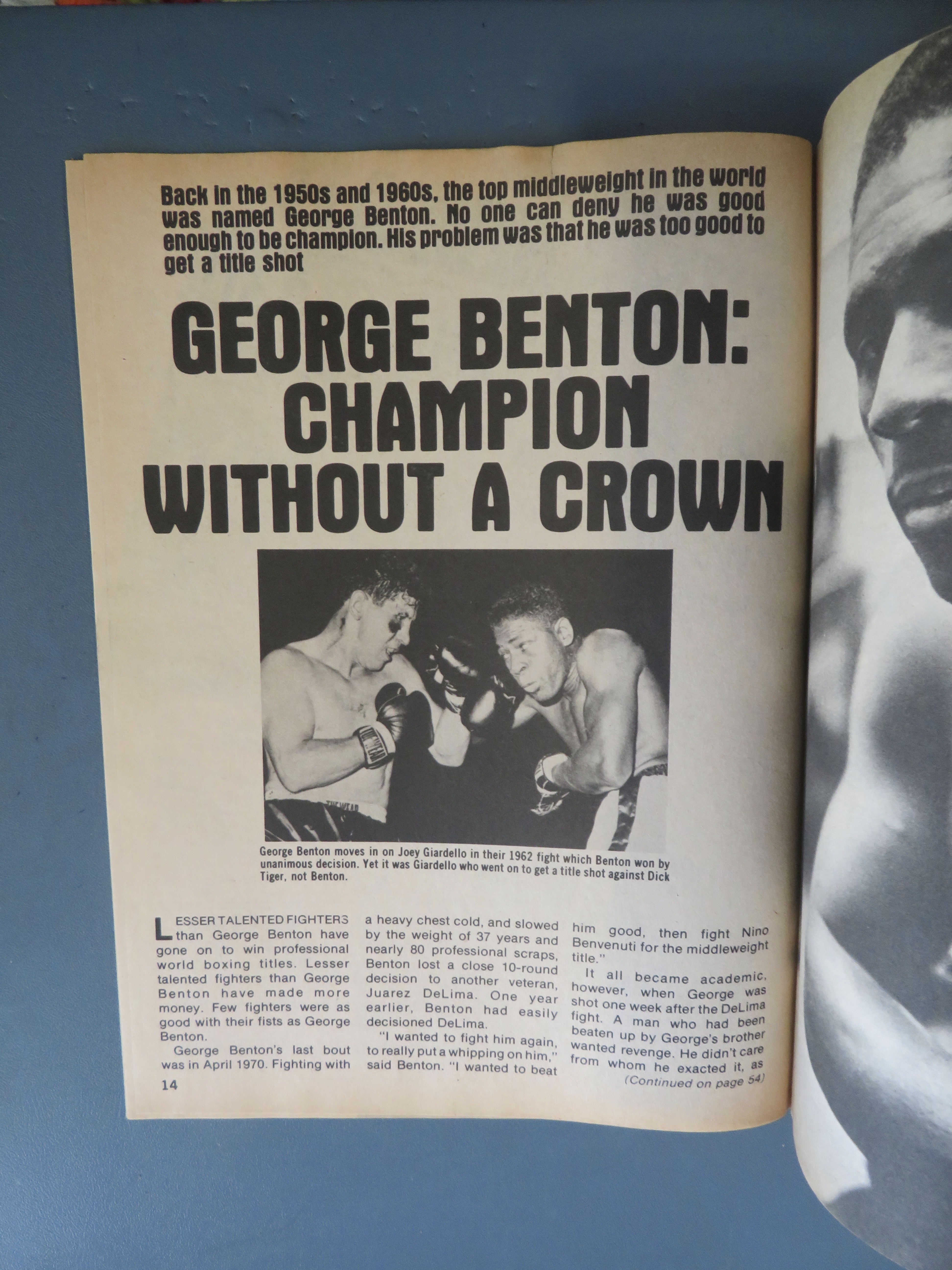 Big Book Of Boxing Magazine November 1978 Ali/Spinks
