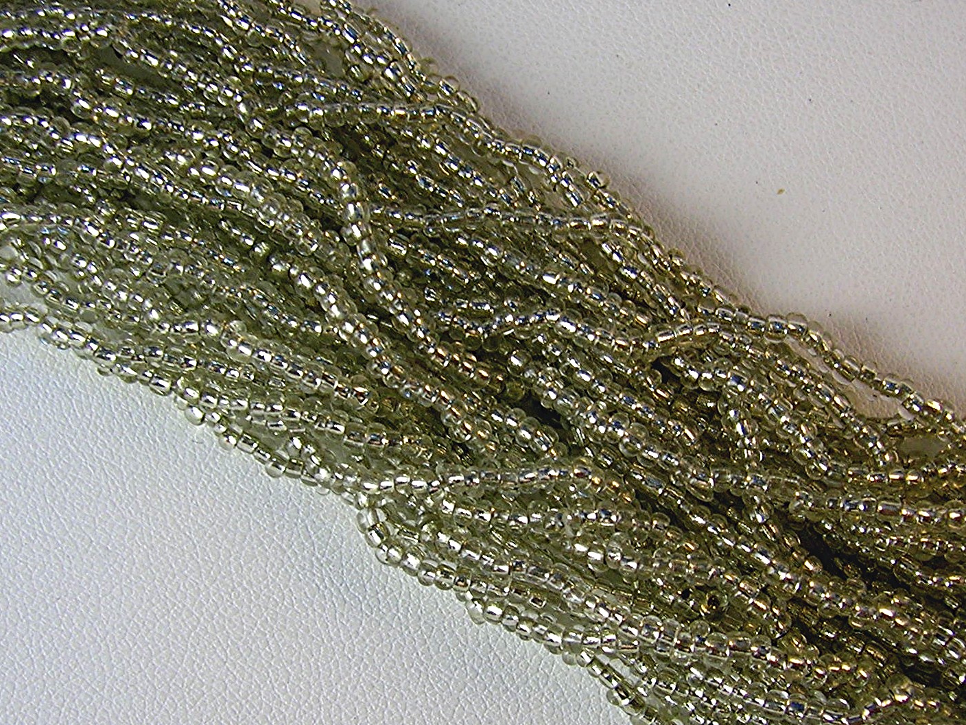 18 Inch 30 Strand Glass Bead Necklace