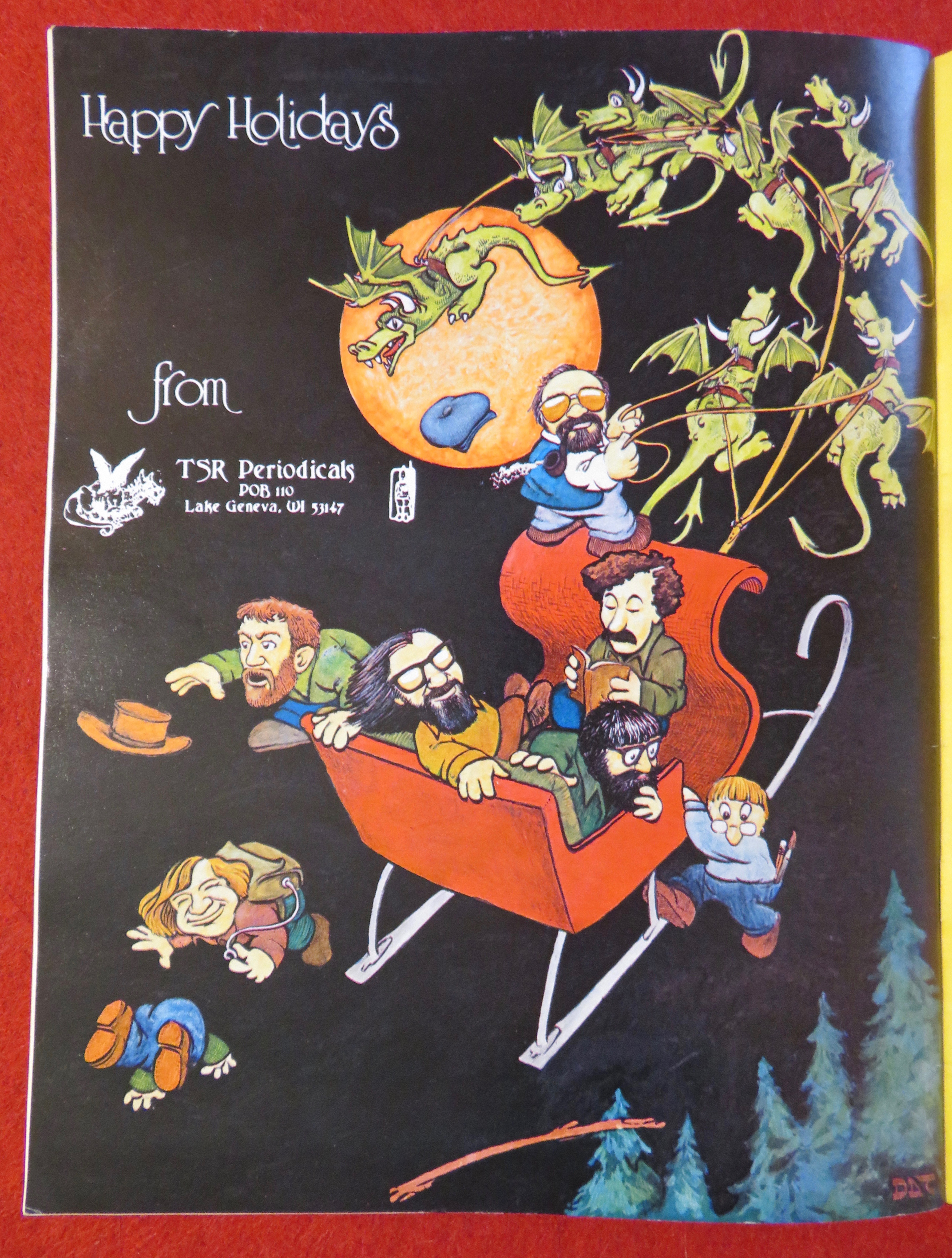 Here Comes The Dragon Magazine #11 December 1977