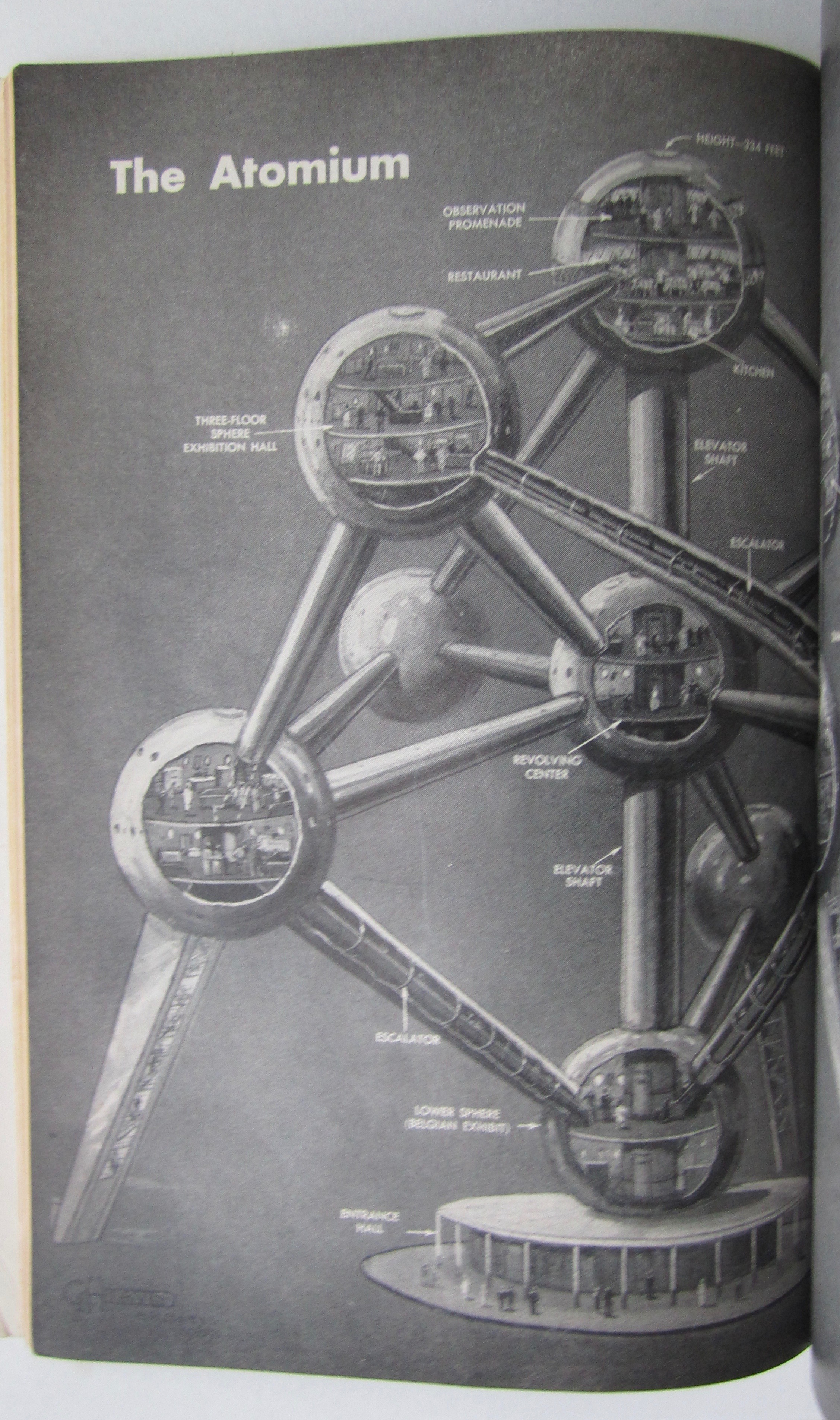 Popular Mechanics-January 1958-Belgium's Atomium
