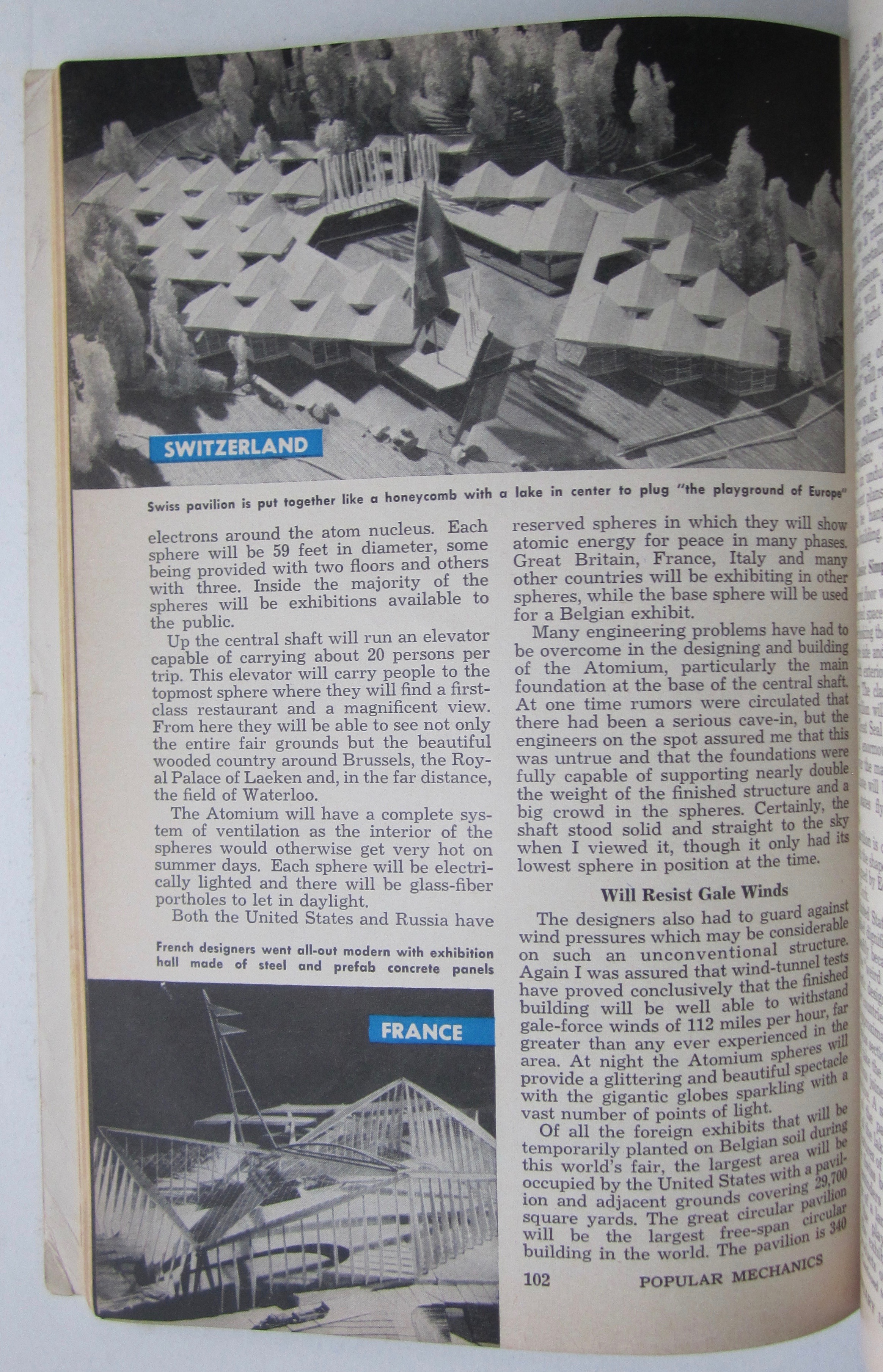 Popular Mechanics-January 1958-Belgium's Atomium