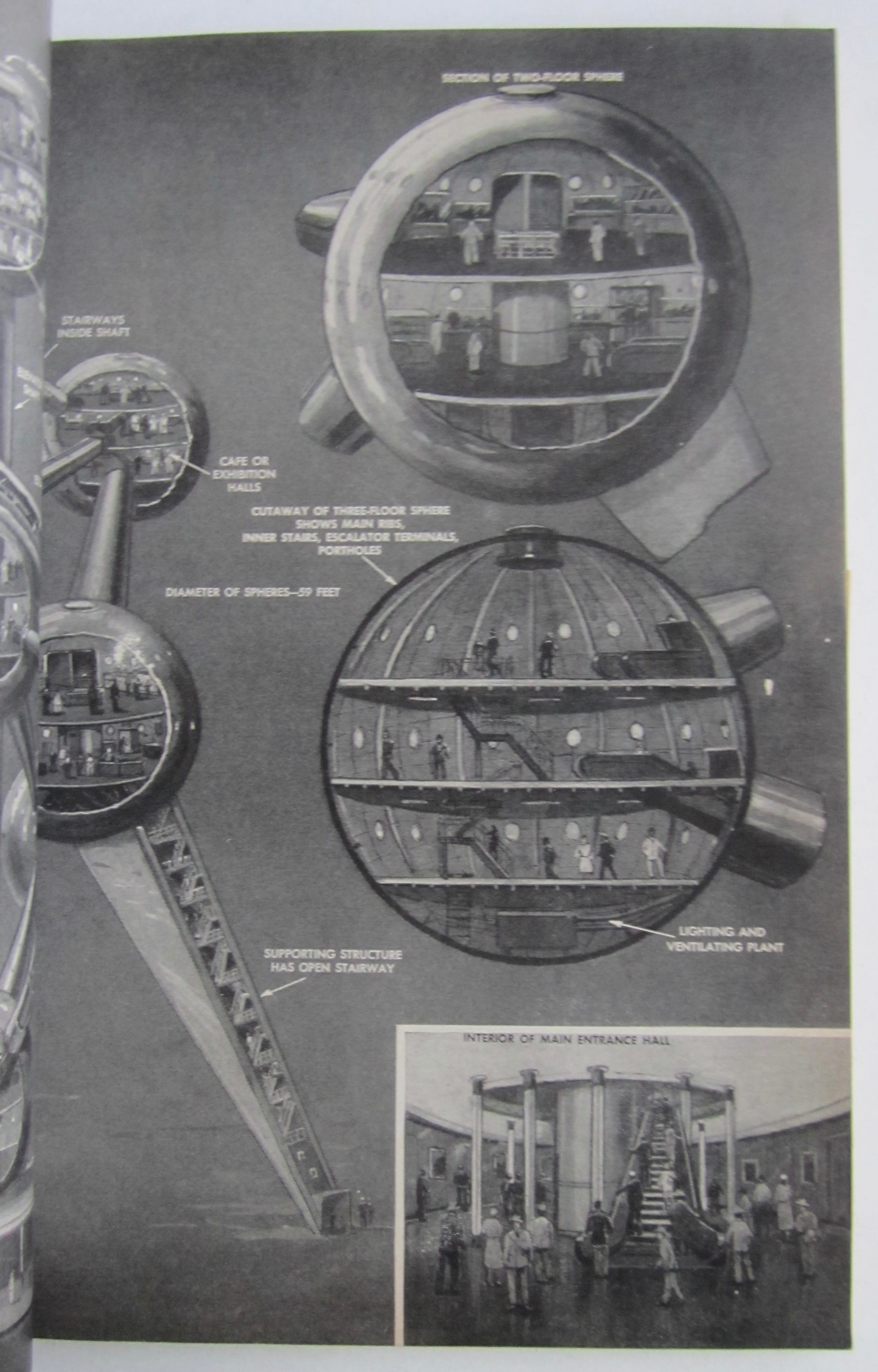 Popular Mechanics-January 1958-Belgium's Atomium
