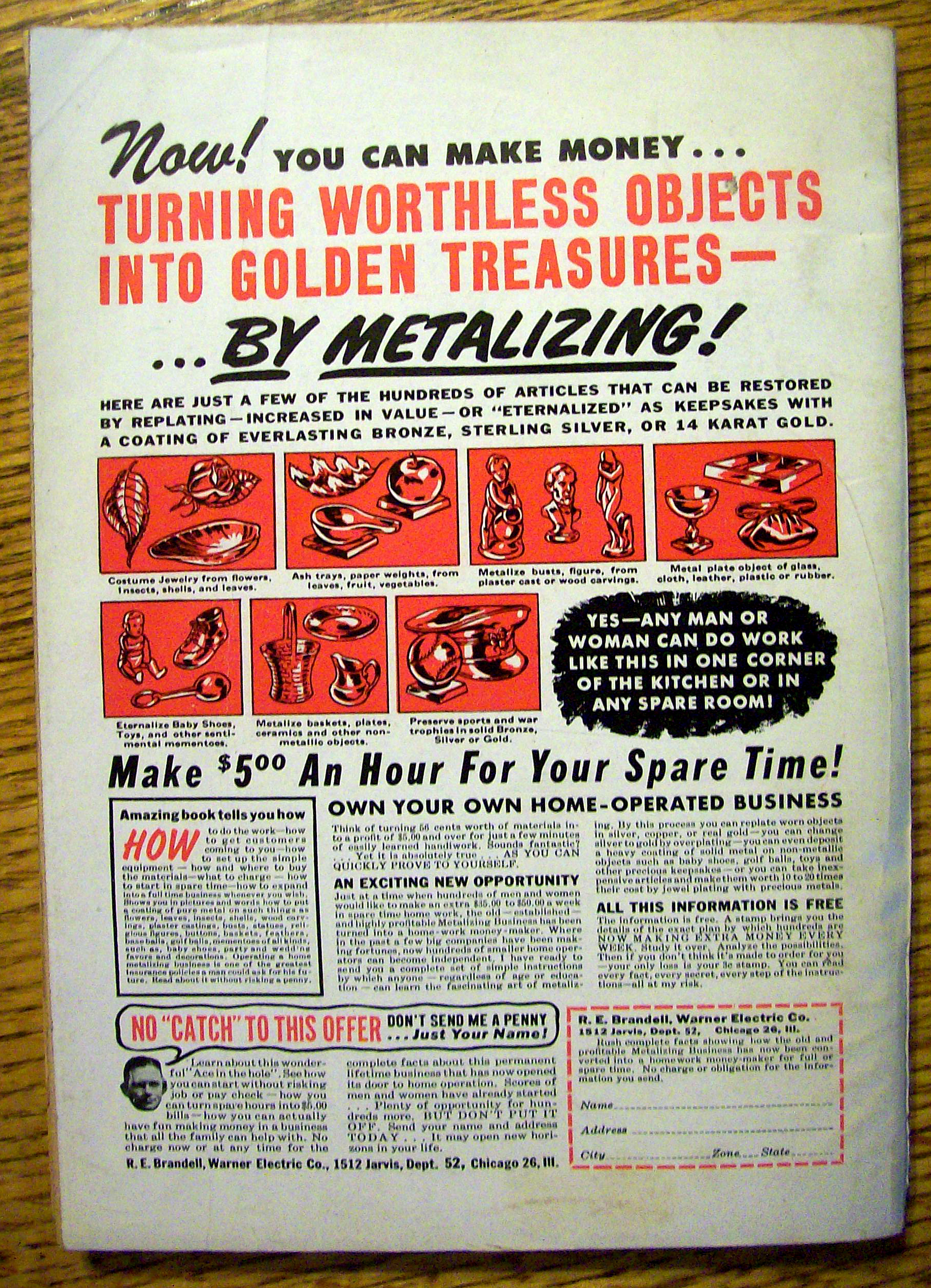 Science & Mechanics February 1951 Wingless Plane