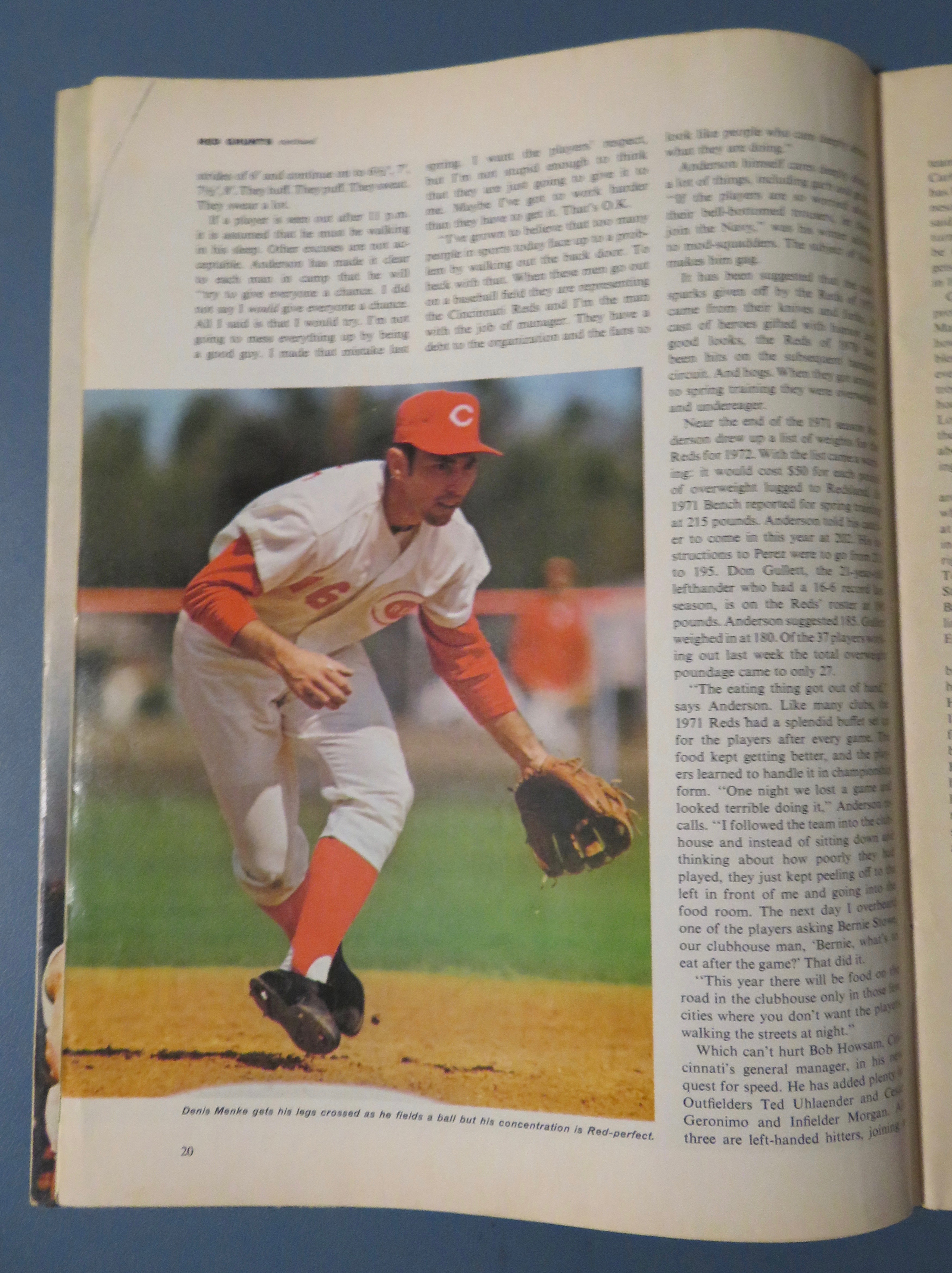 Sports Illustrated Magazine-March 13, 1972-Johnny Bench