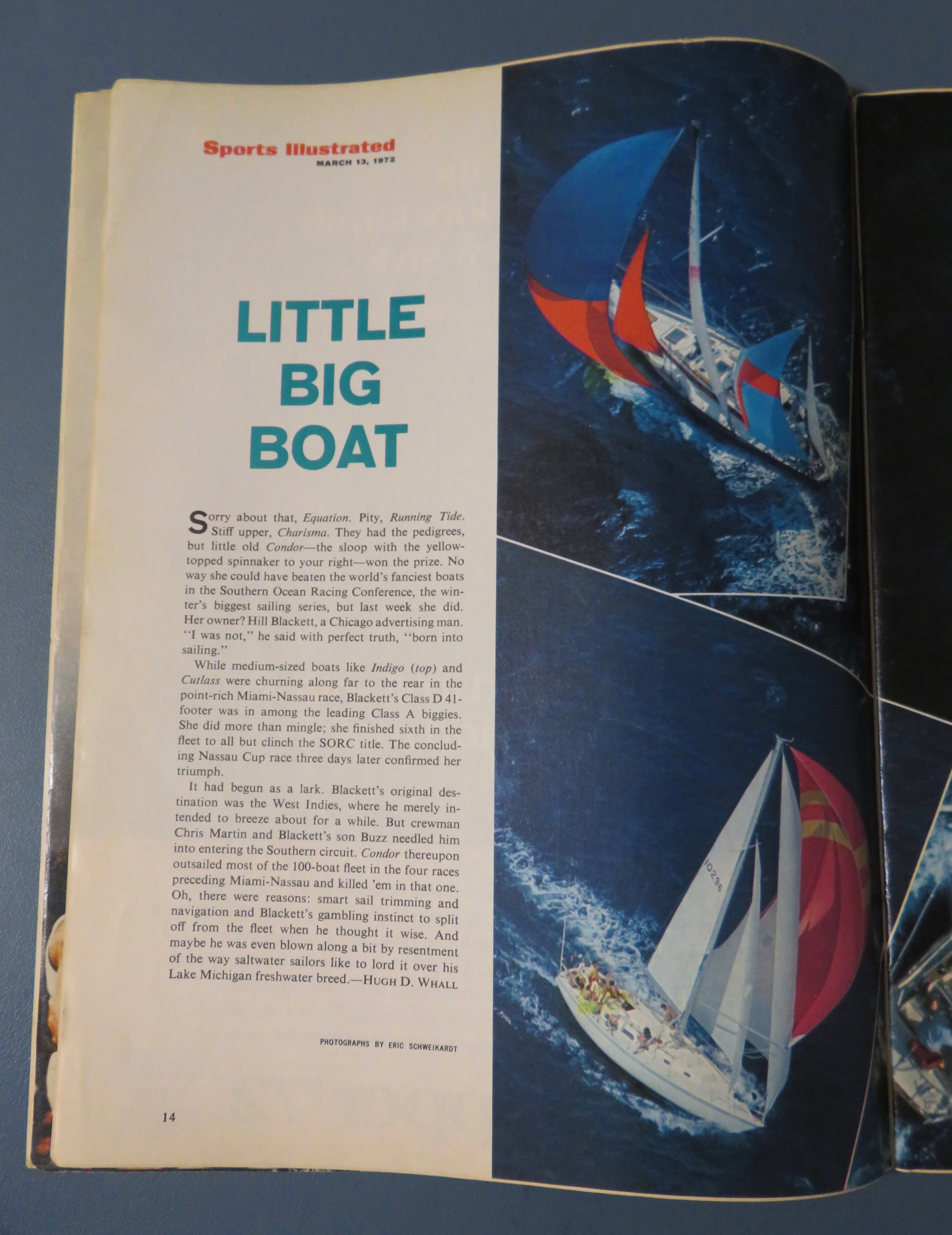 Sports Illustrated Magazine-March 13, 1972-Johnny Bench
