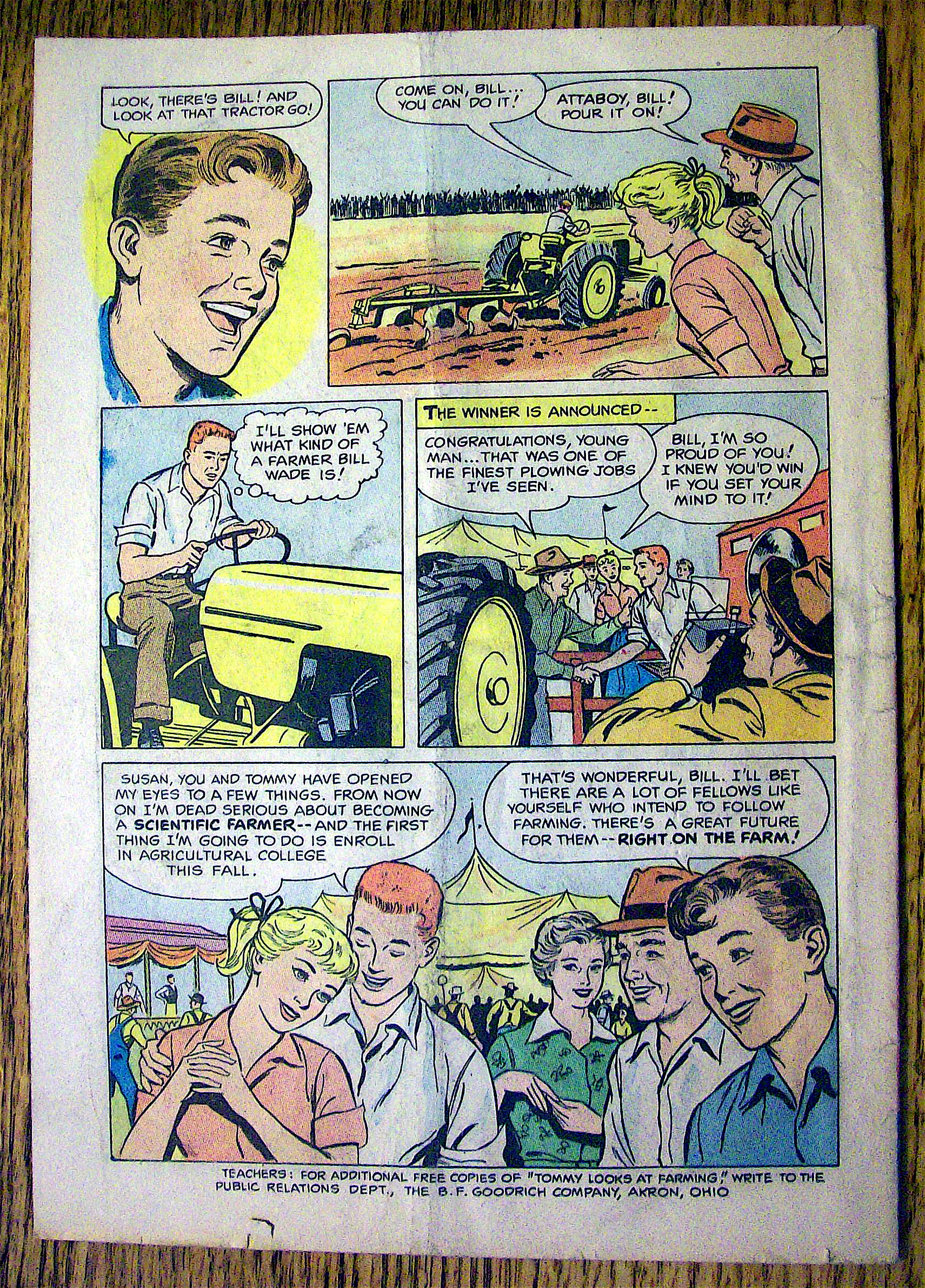 Tommy Looks At Farming 1960's