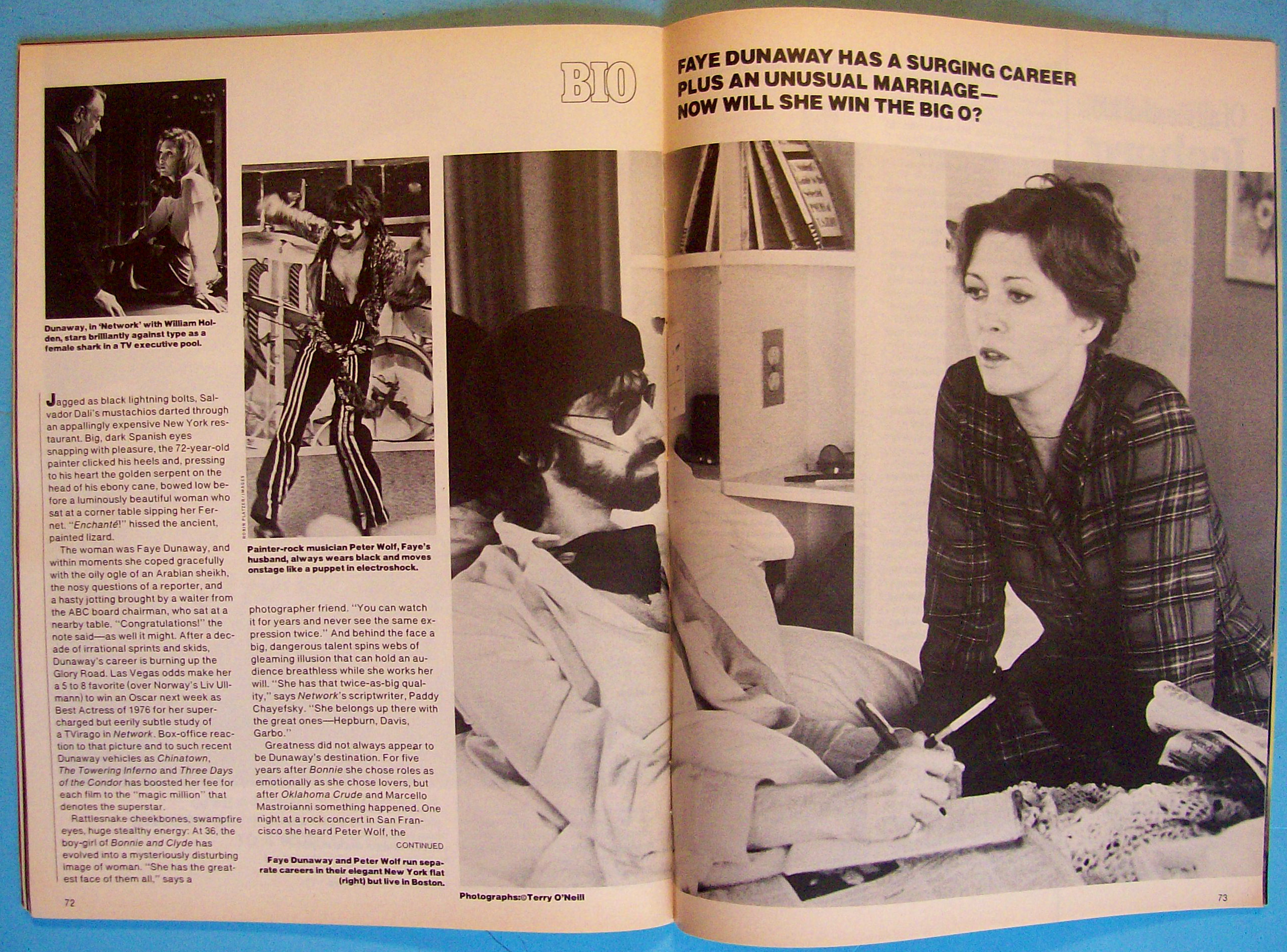 People Magazine March 28, 1977 Faye Dunaway