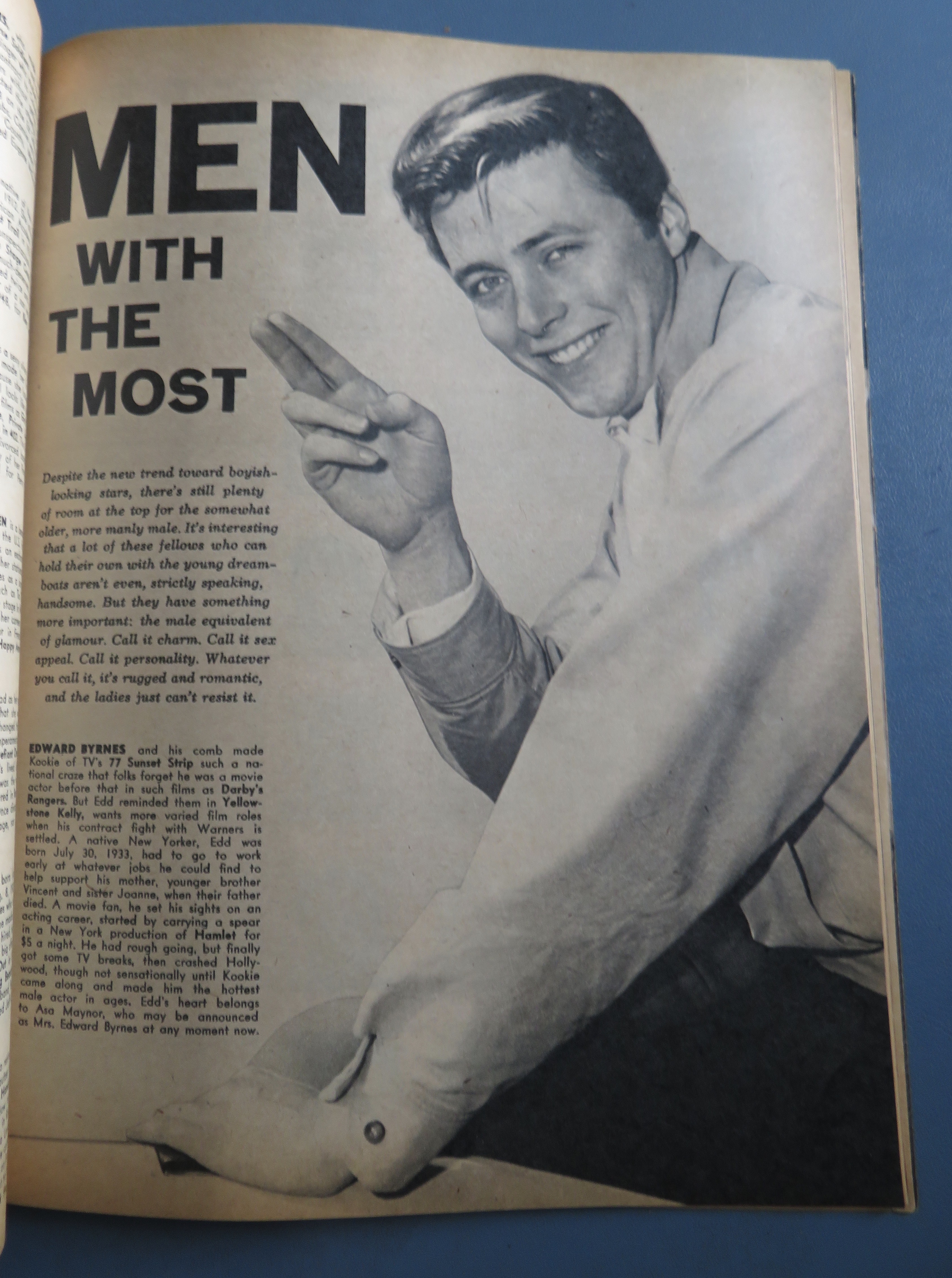 Who's Who In Hollywood Magazine 1960 Debbie Reynolds