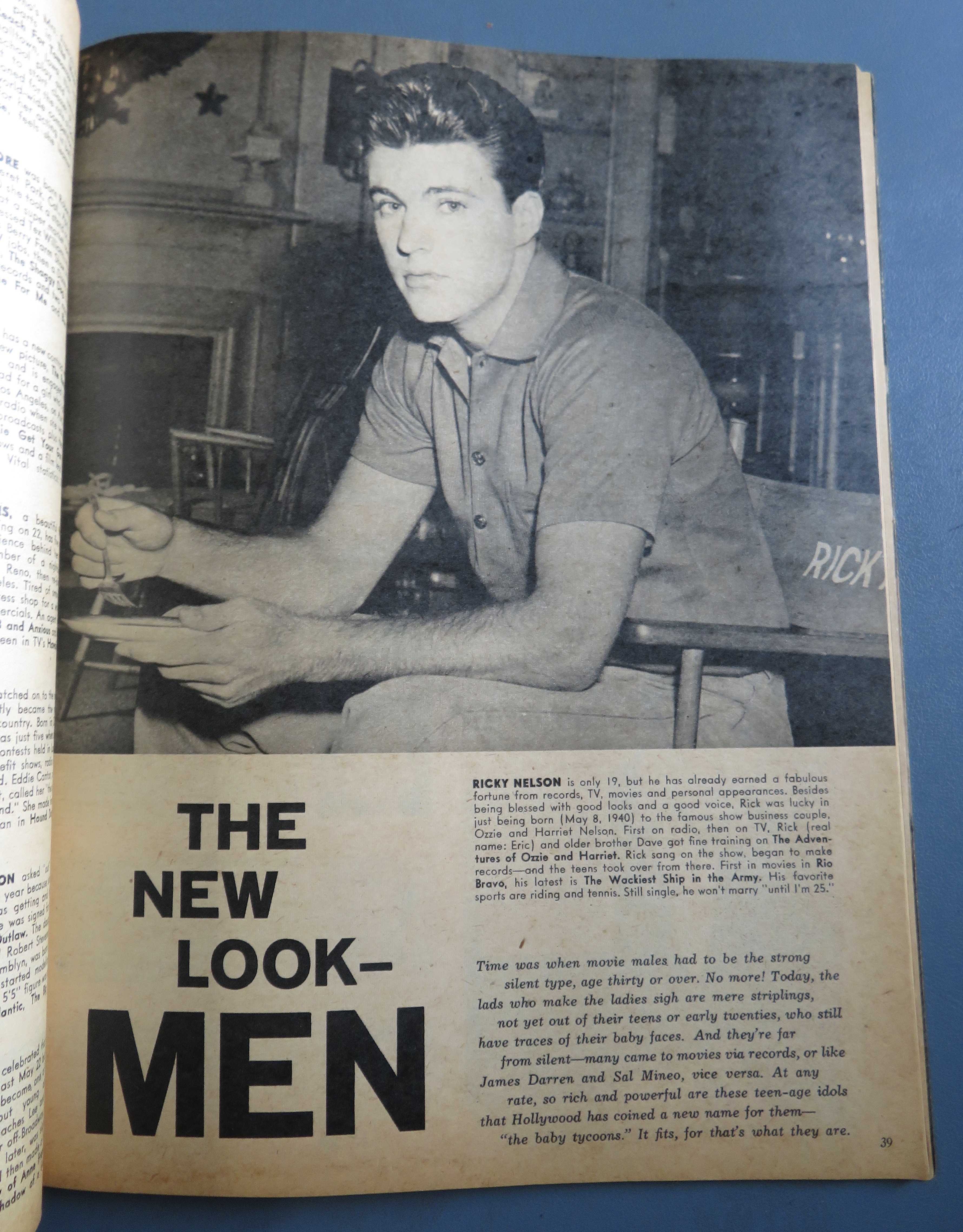 Who's Who In Hollywood Magazine 1960 Debbie Reynolds