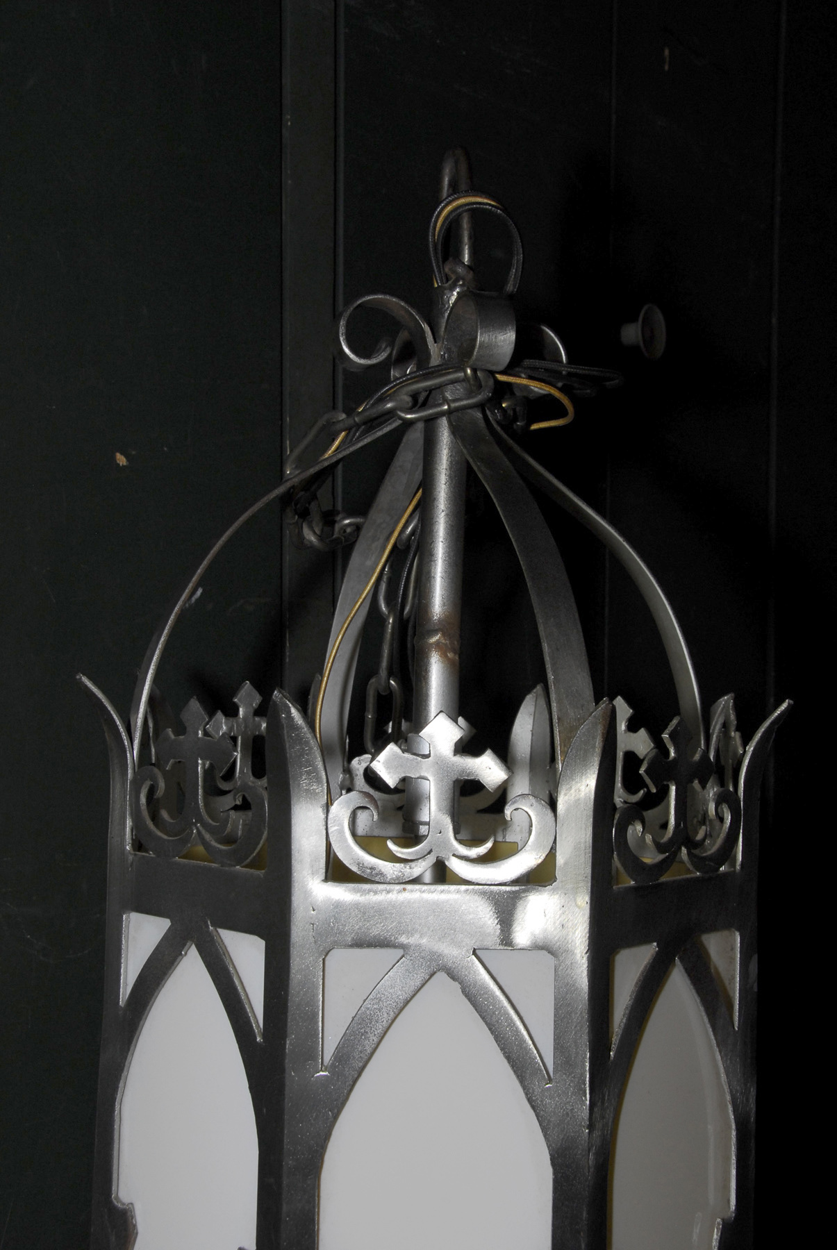 1950s German Silver Vintage Lantern   #1485