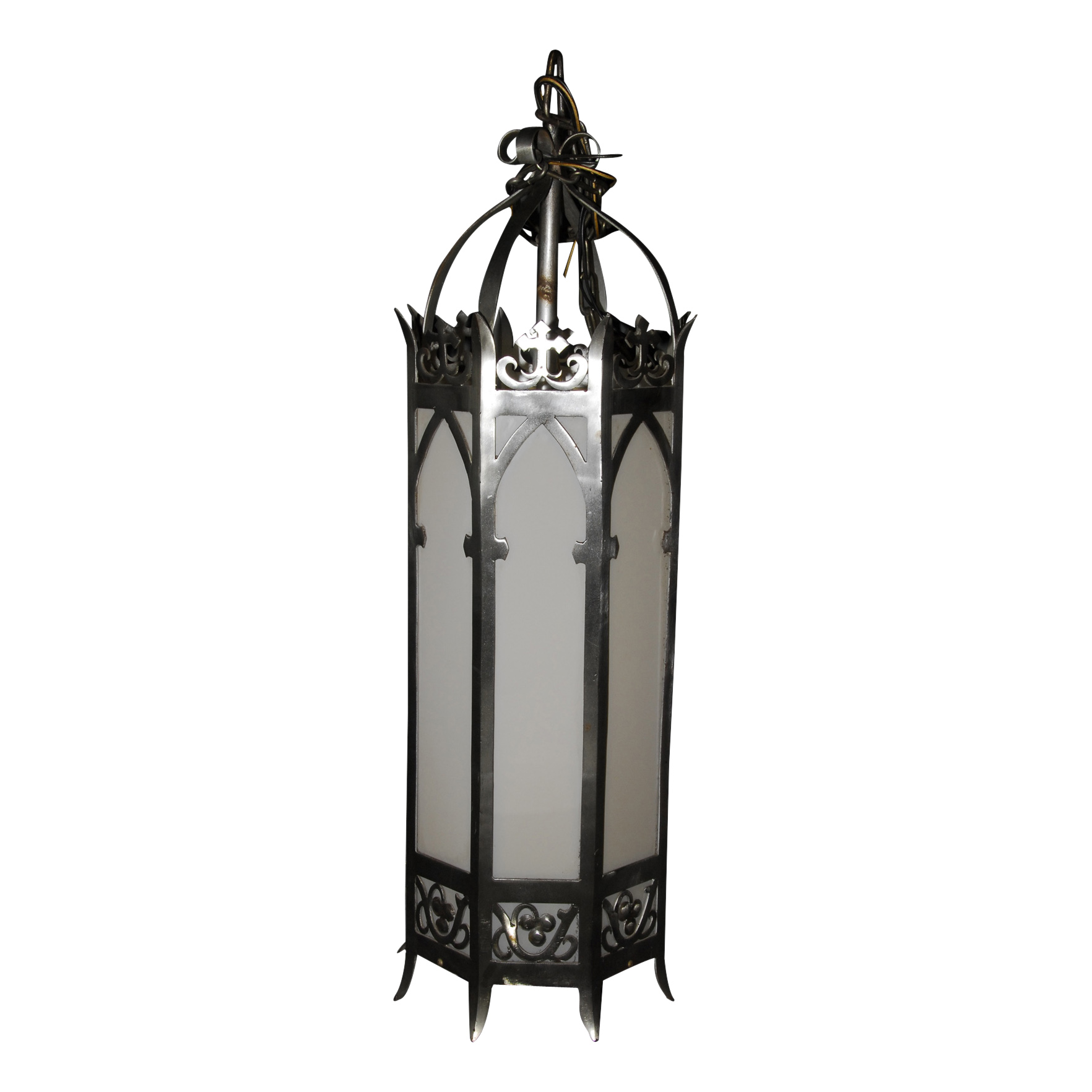 1950s German Silver Vintage Lantern   #1485