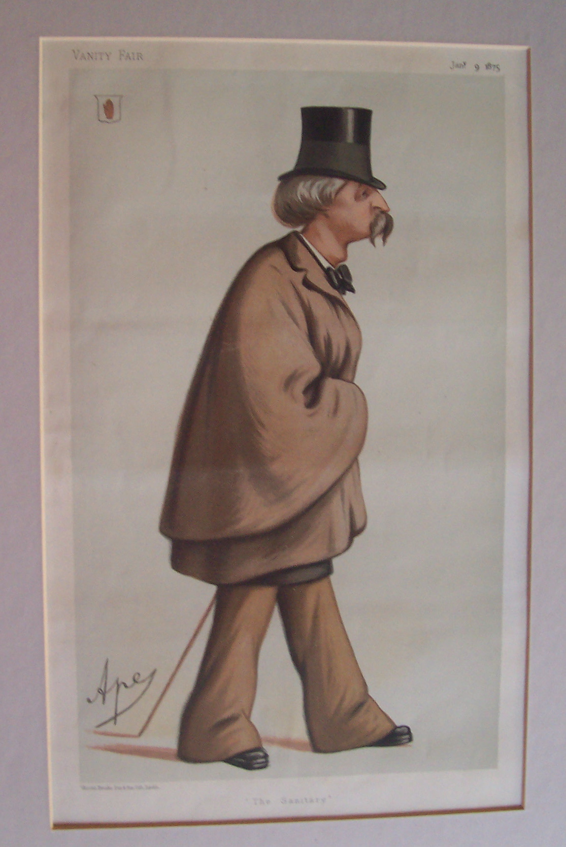 Vanity Fair Print Sir William Augustus Frase of Morar
