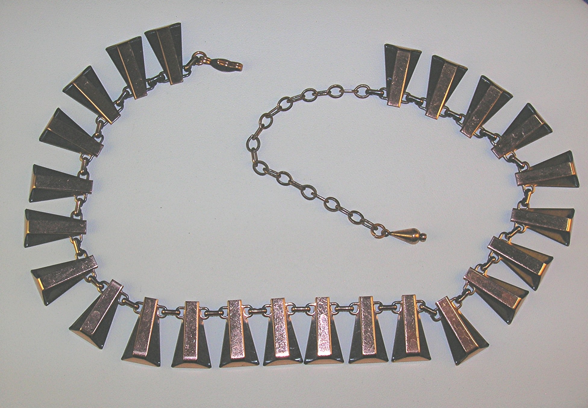 RENOIR Necklace Copper Fringe